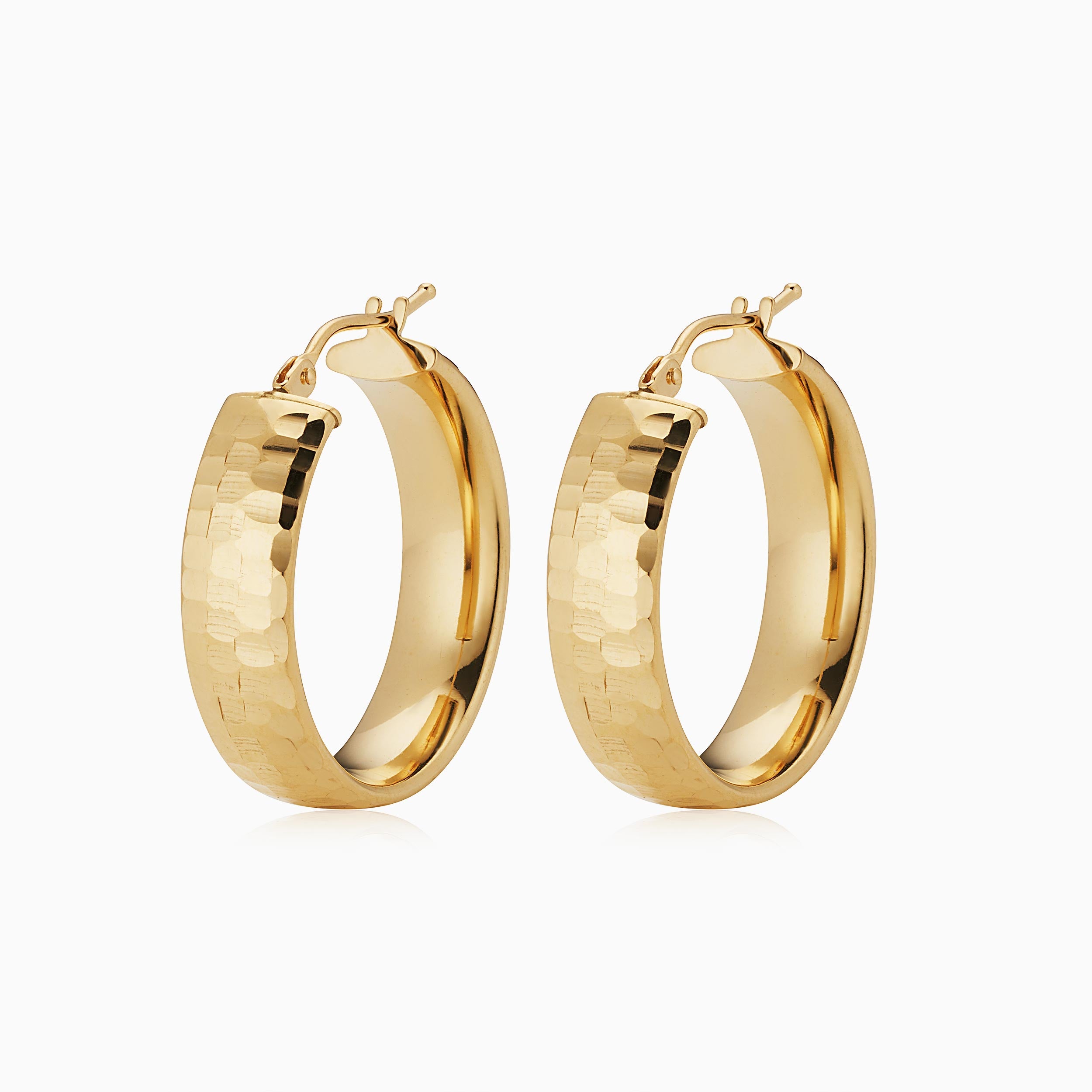 Reflections Bold Hoops