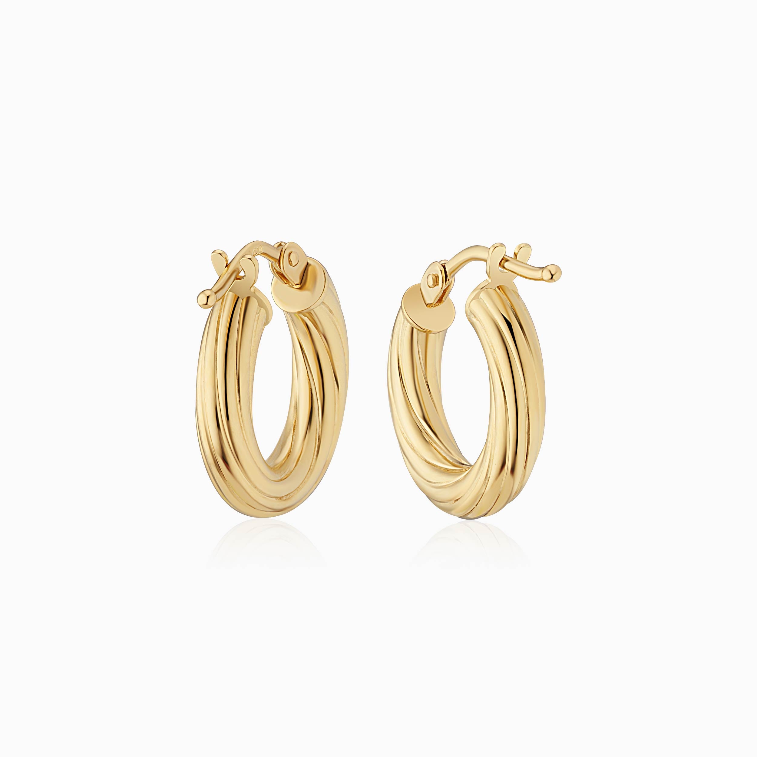 With a Twist Mini Hoops