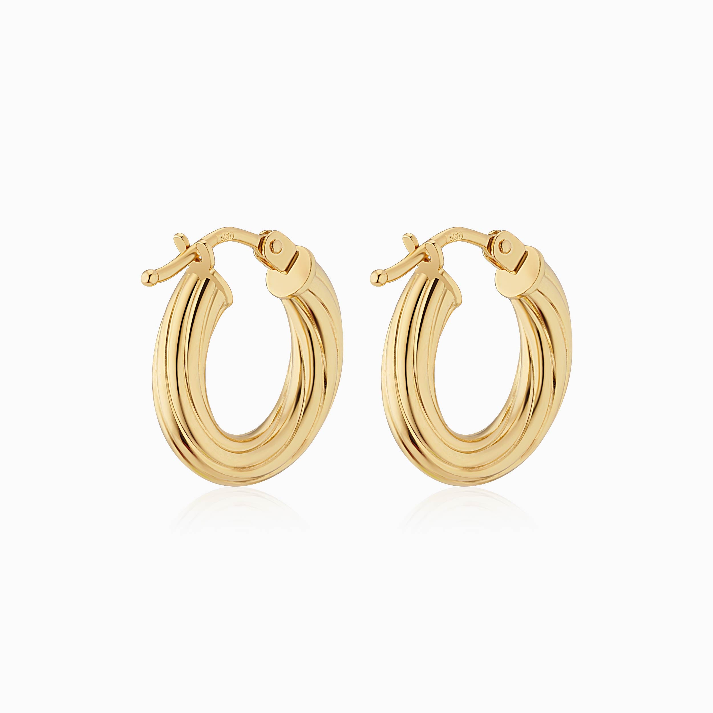 With a Twist Mini Hoops