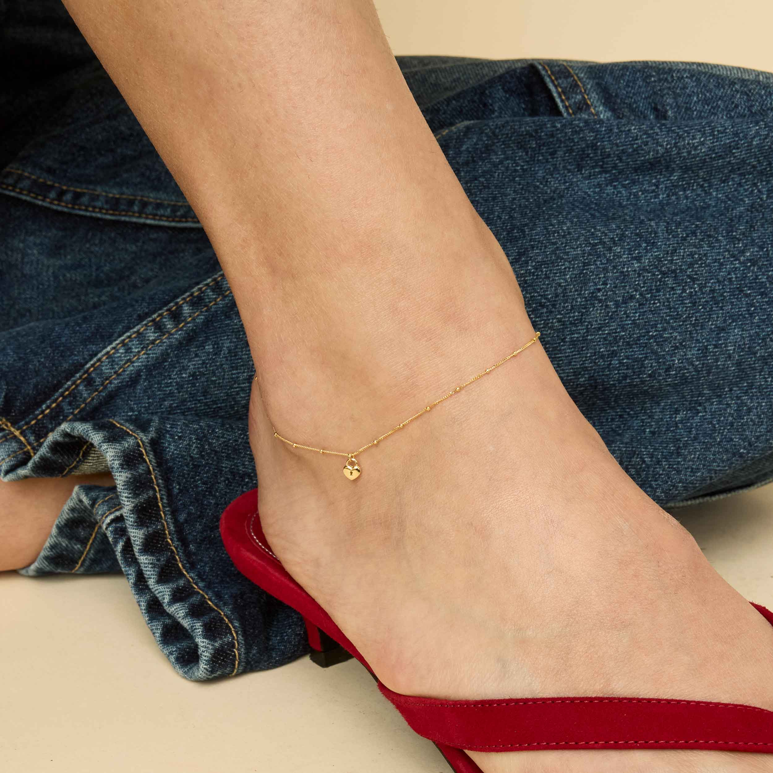 Unlock My Heart Anklet