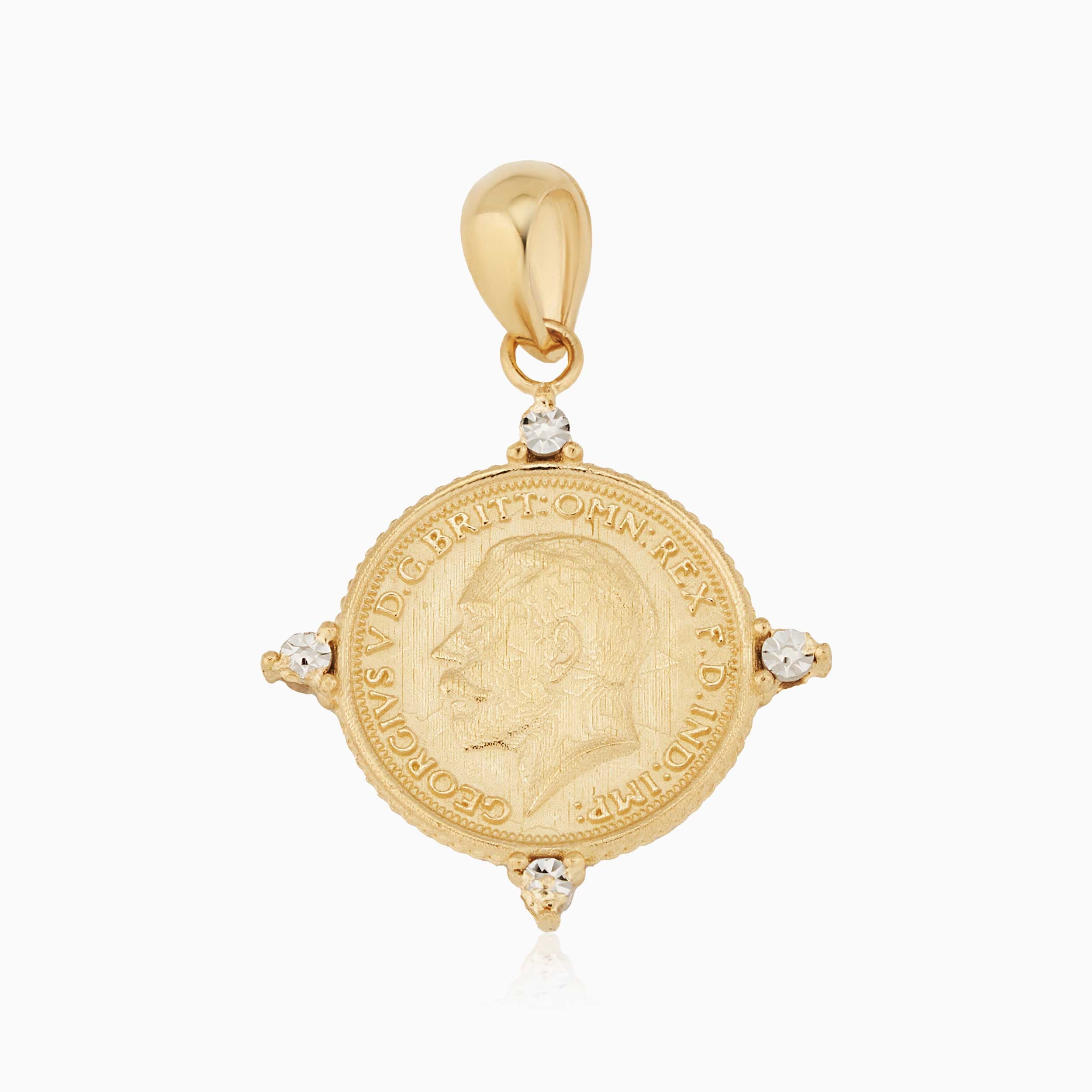 Legacy Coin Pendant Charm