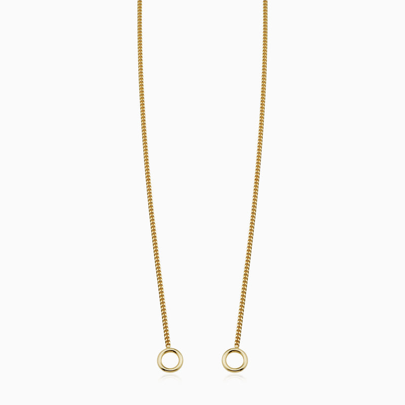 Estate Cuban Split Necklace