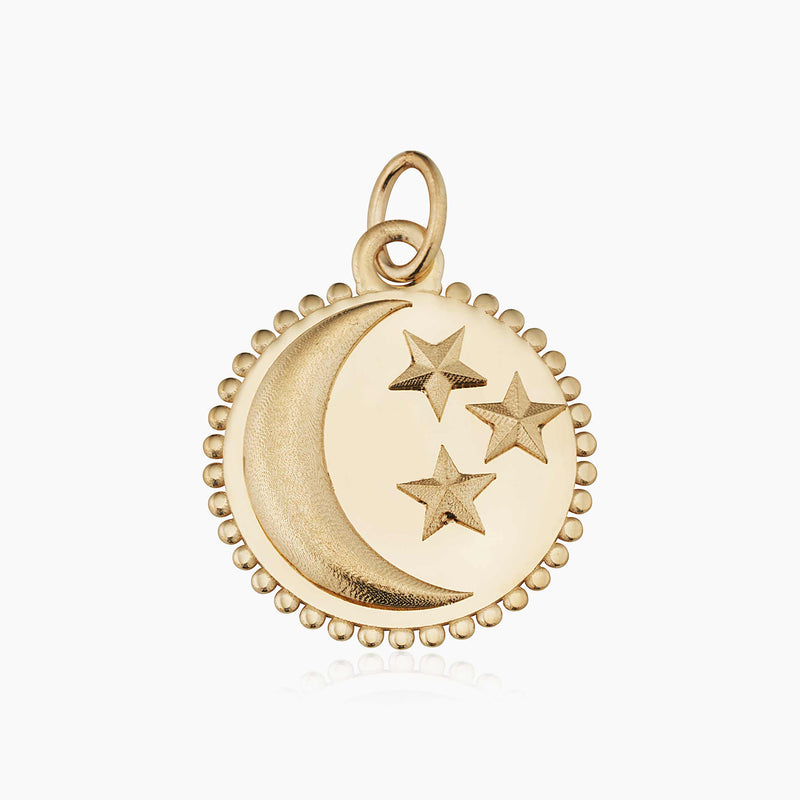 Goodnight Moon Medallion Pendant Charm