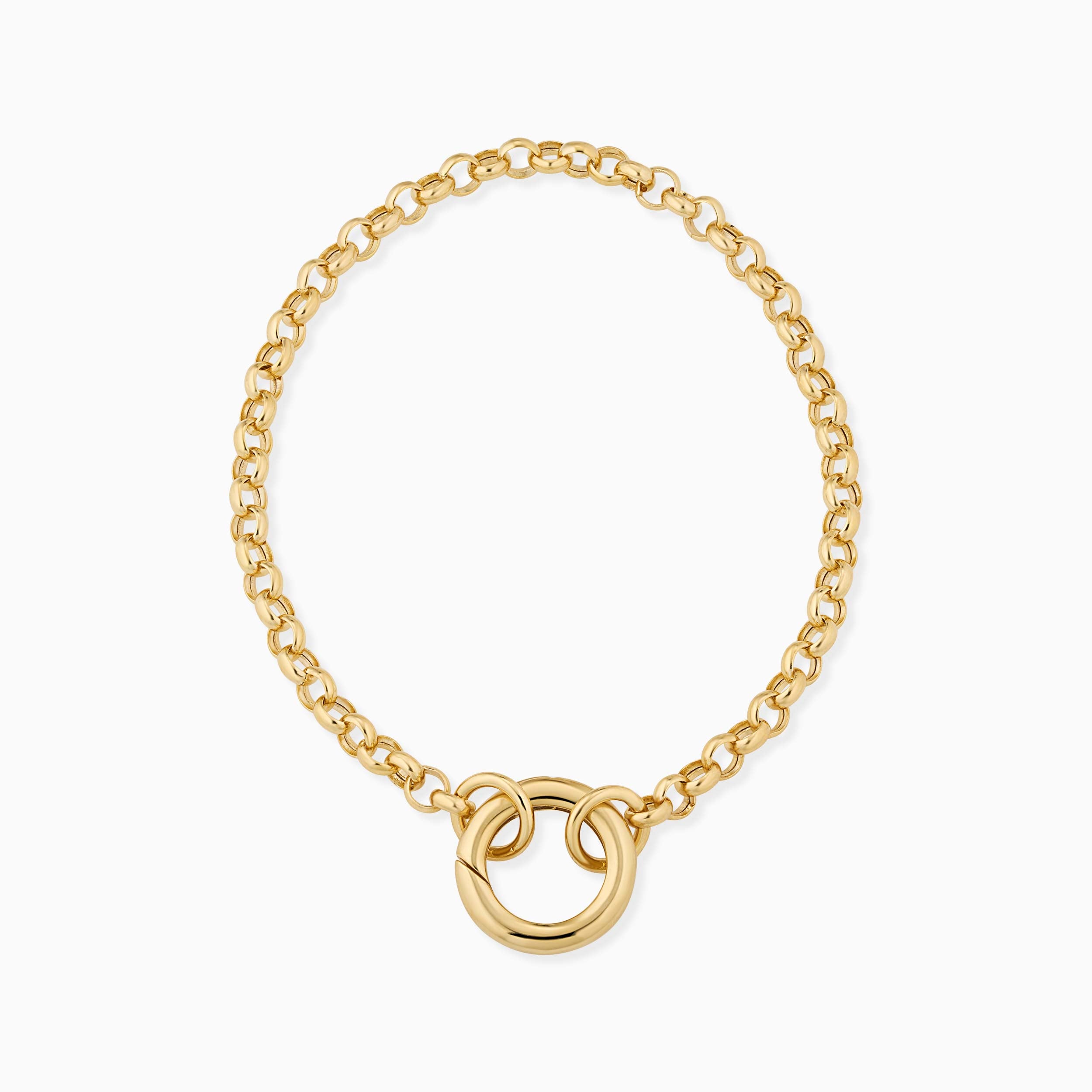 Rimini Rolo Connector Bracelet