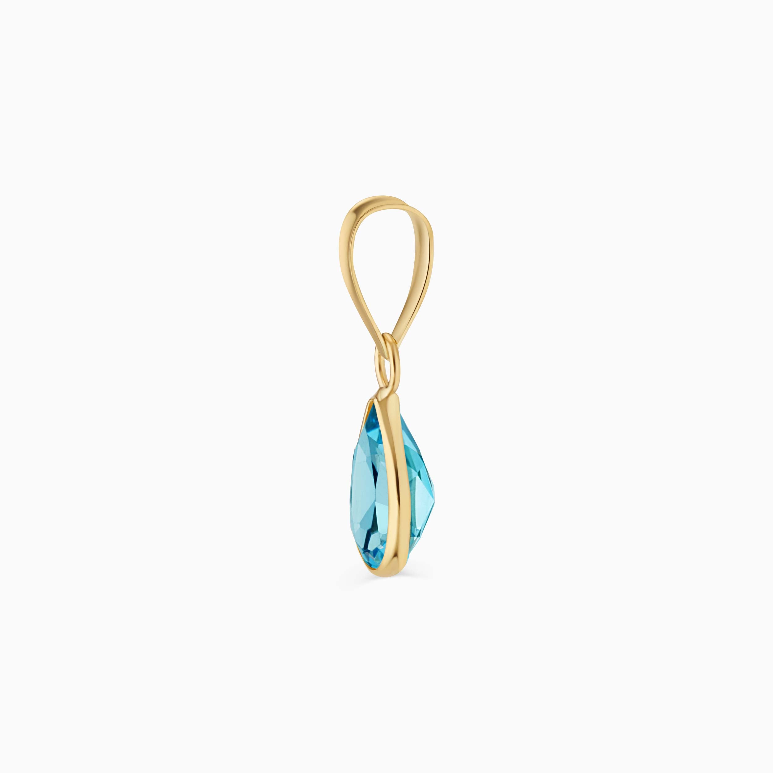 #color_Yellow Gold, Blue Topaz