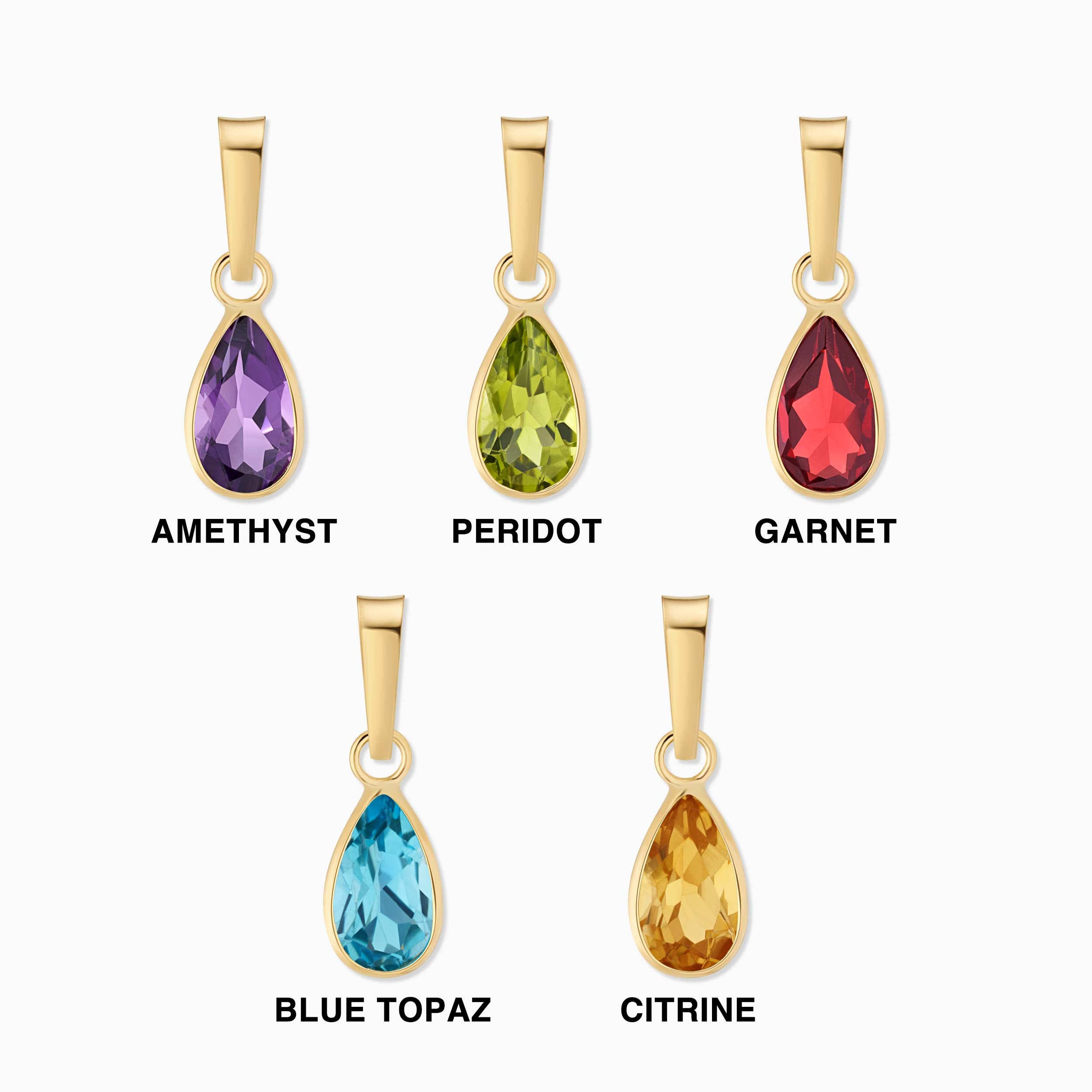 Vivid Pear Pendant Charm