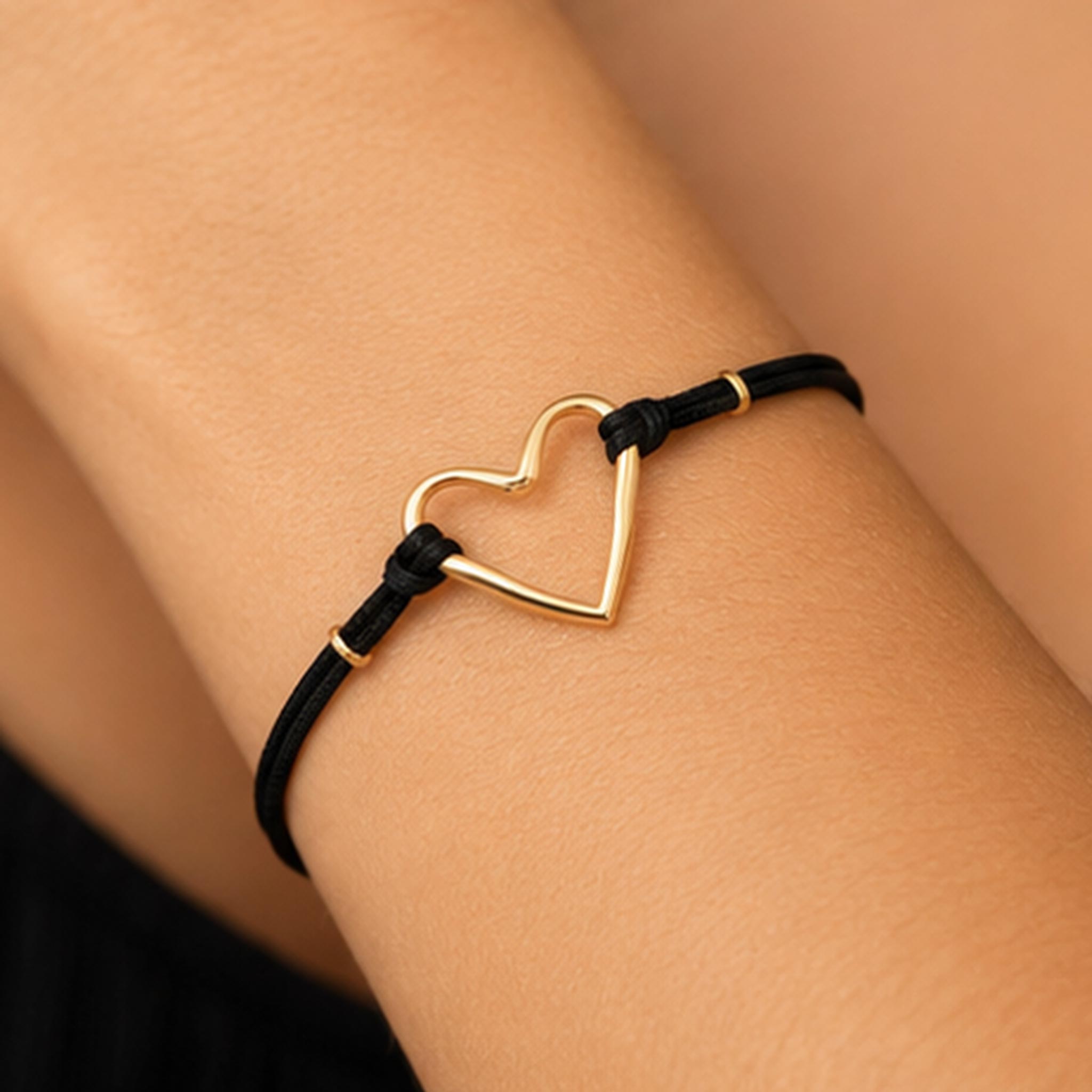Tied To You Open Heart Bracelet