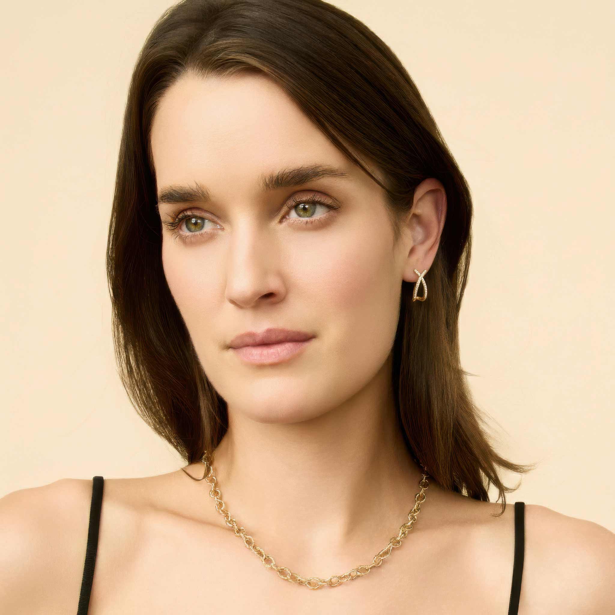 Kisses Diamond Drop Earrings