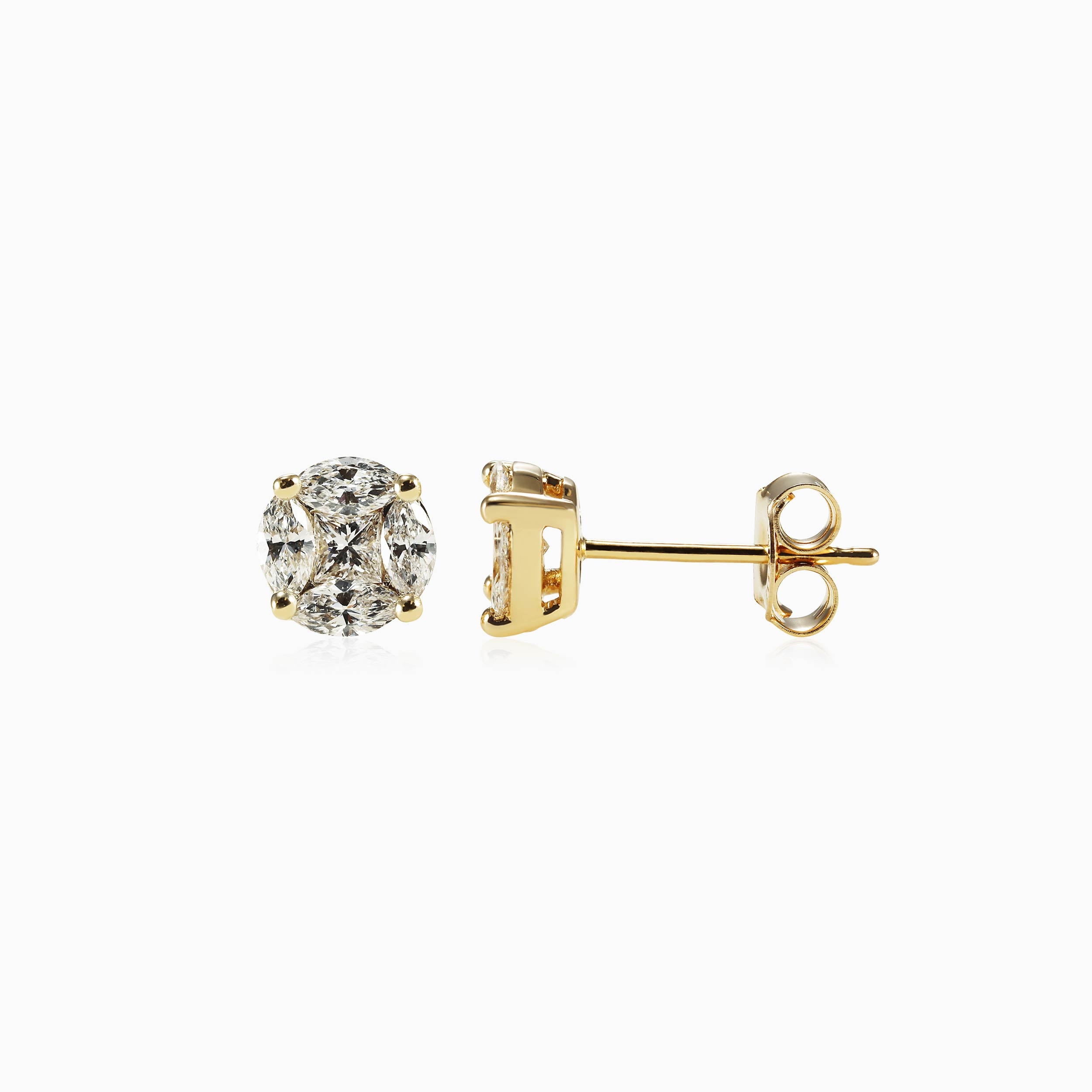 #color_Yellow Gold, Natural Diamonds