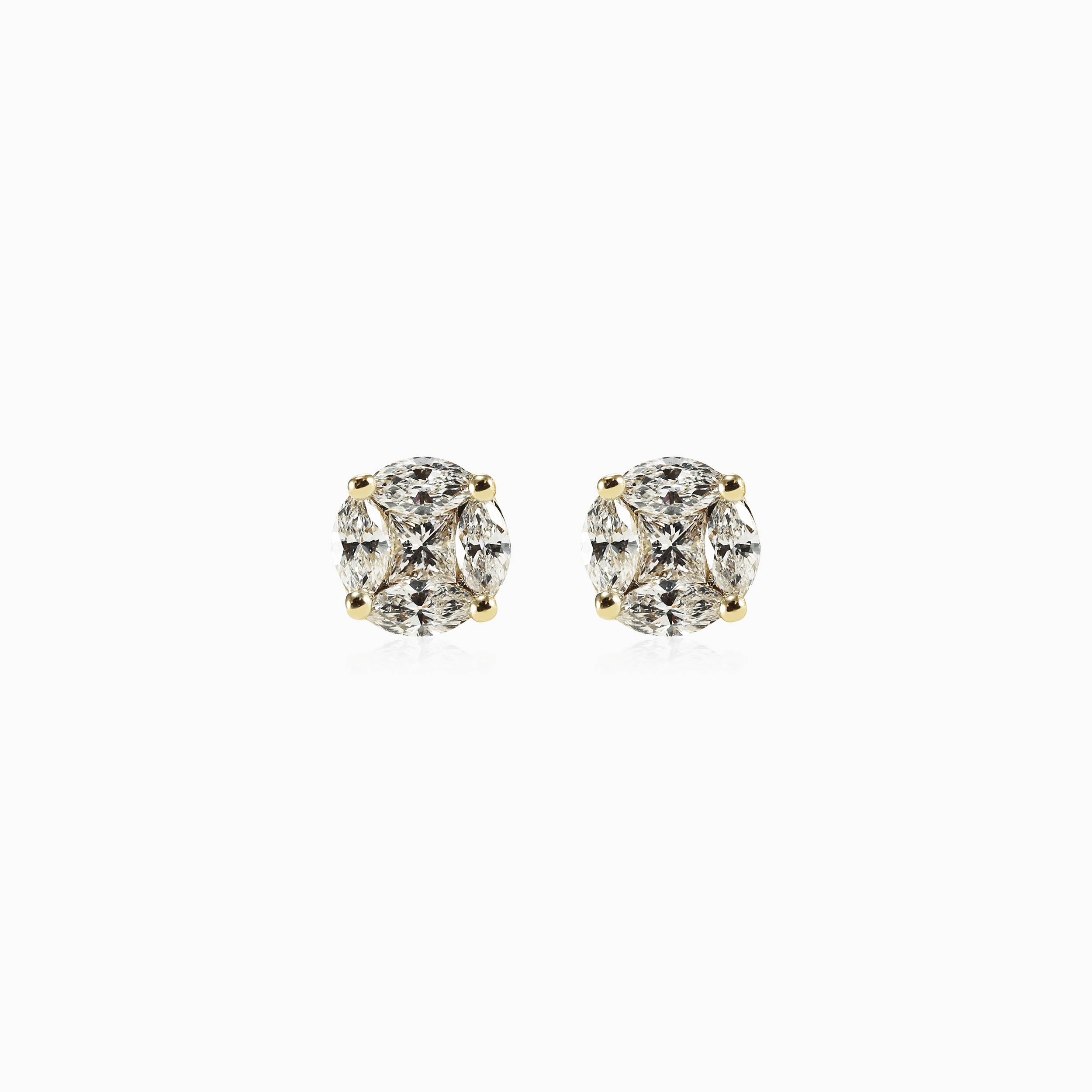 #color_Yellow Gold, Natural Diamonds