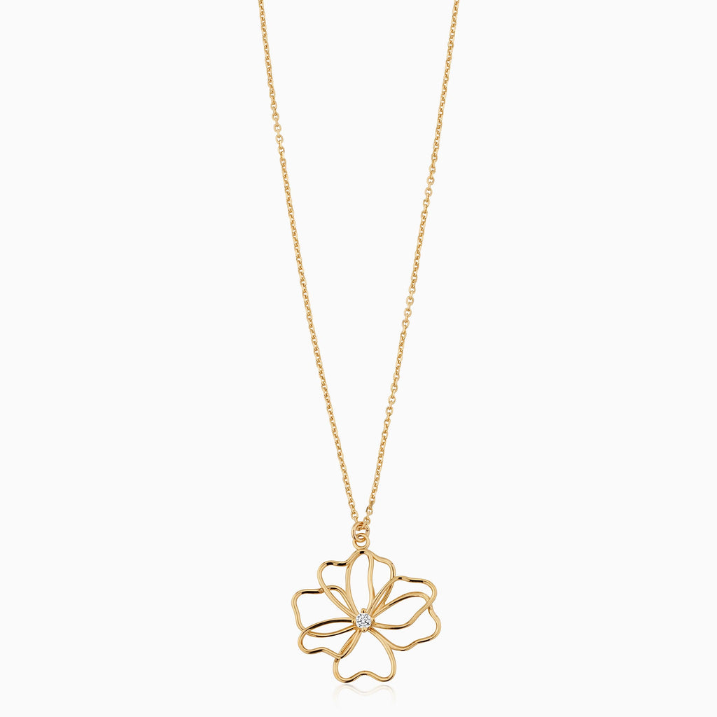 Full Bloom Pendant Necklace
