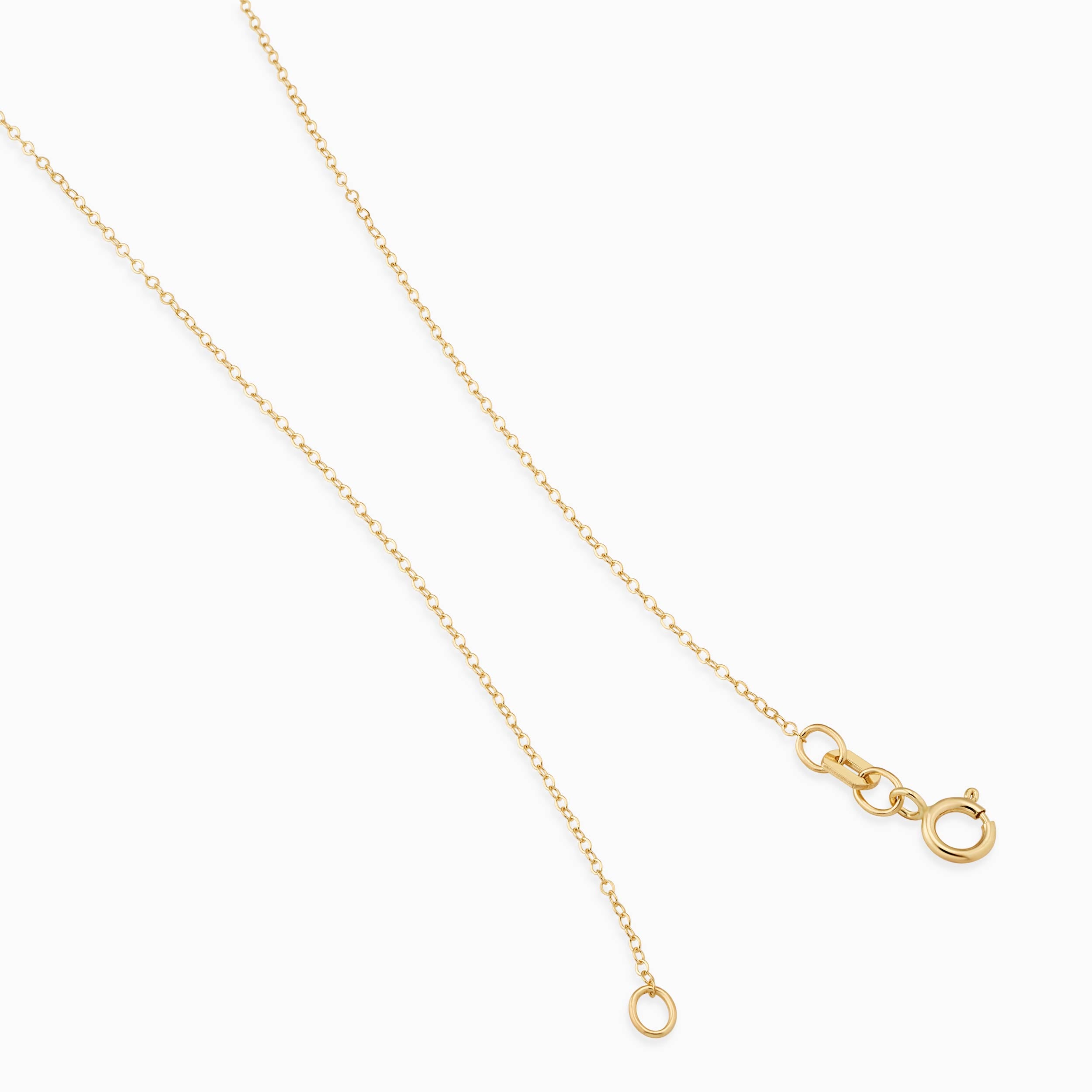 Initial Tile Petite Necklace