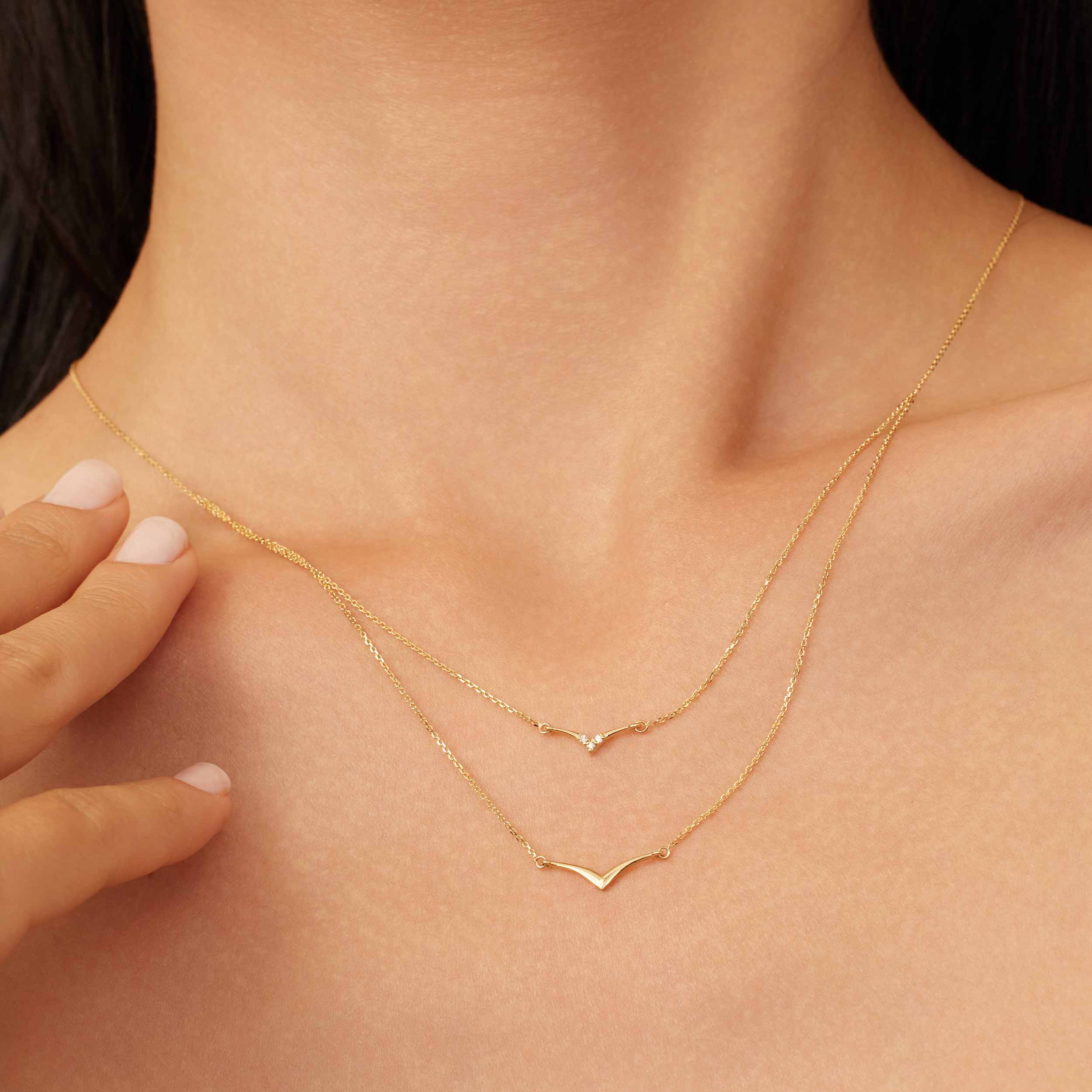 Fly High Layered Pendant Necklace