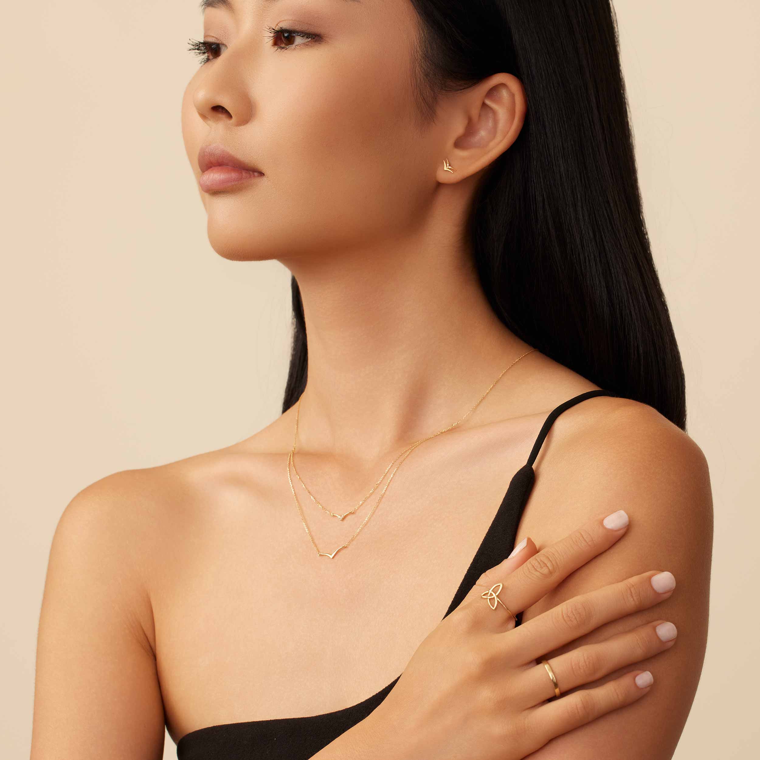 Fly High Layered Pendant Necklace