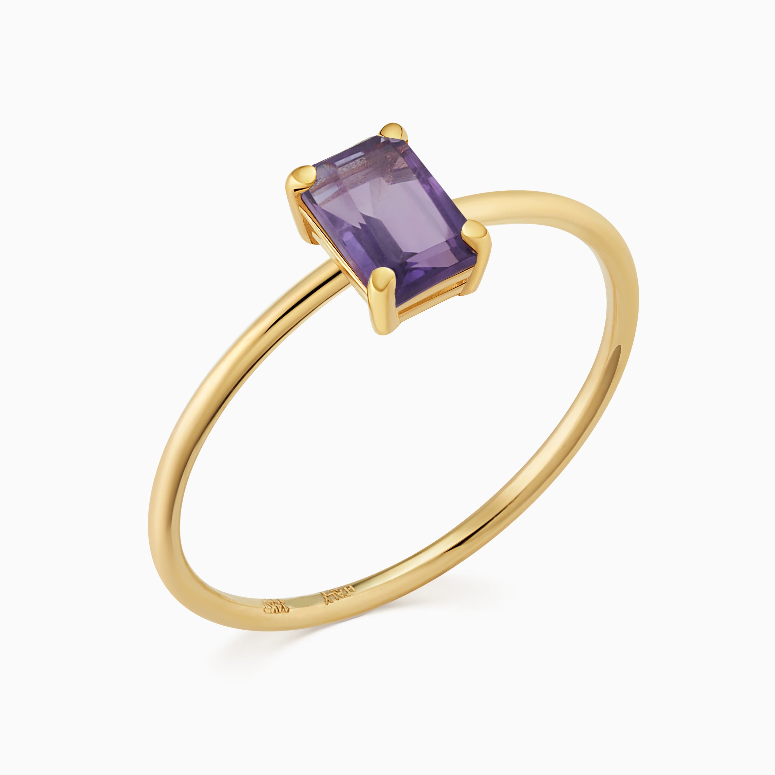 #color_Yellow Gold, Amethyst