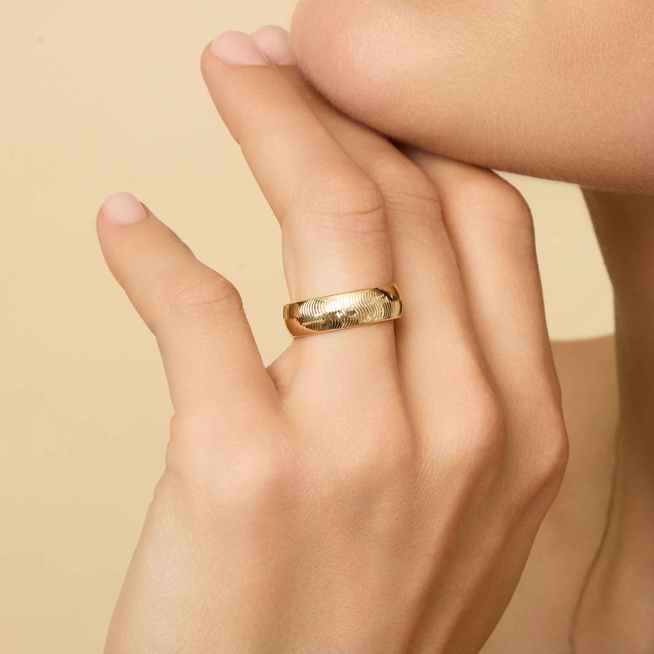 Forever Band II Statement Ring