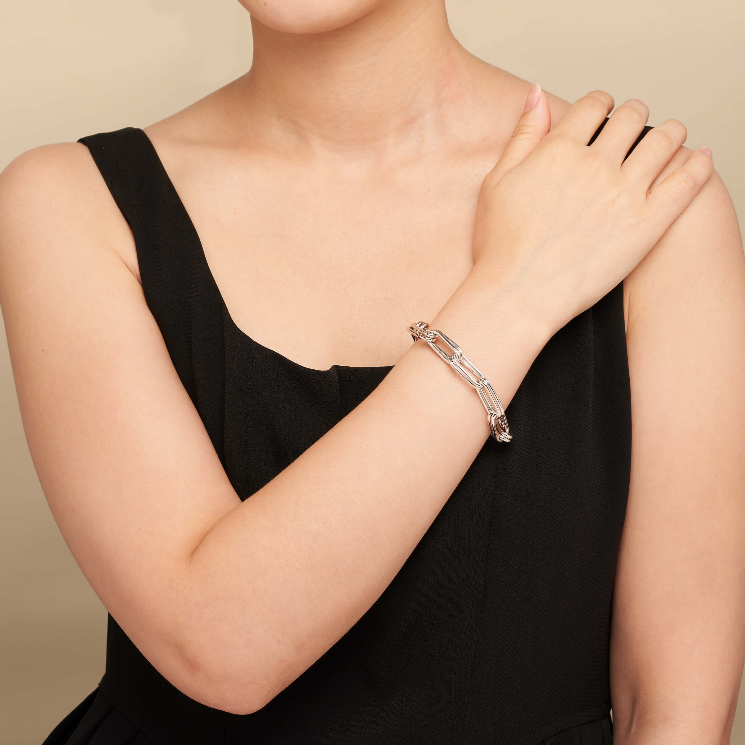 Double It Paperclip Bracelet