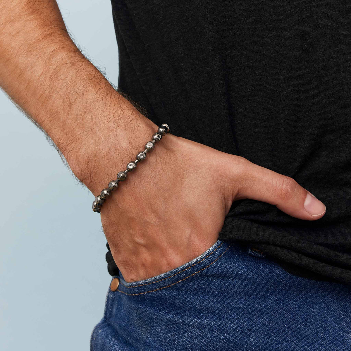 Axis Bead Bold Bracelet
