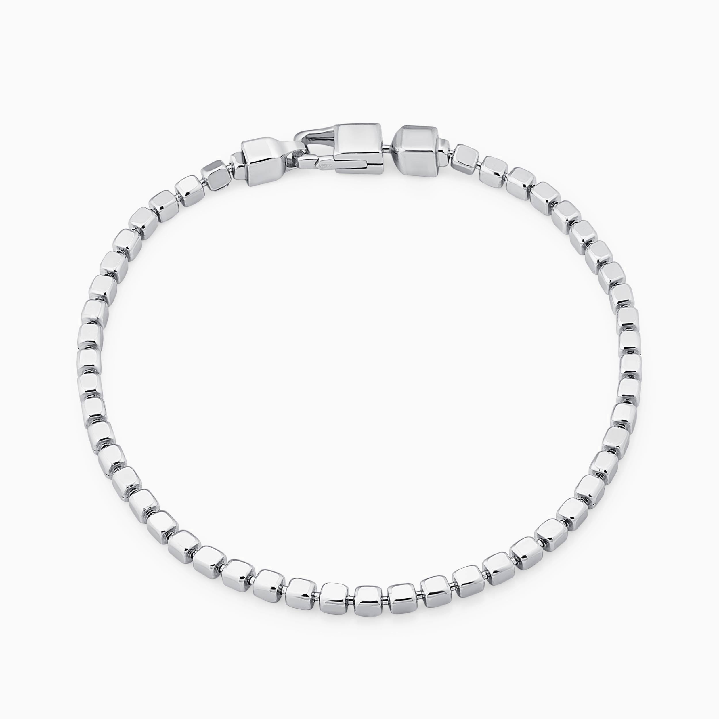 Modern Cube Link Bracelet