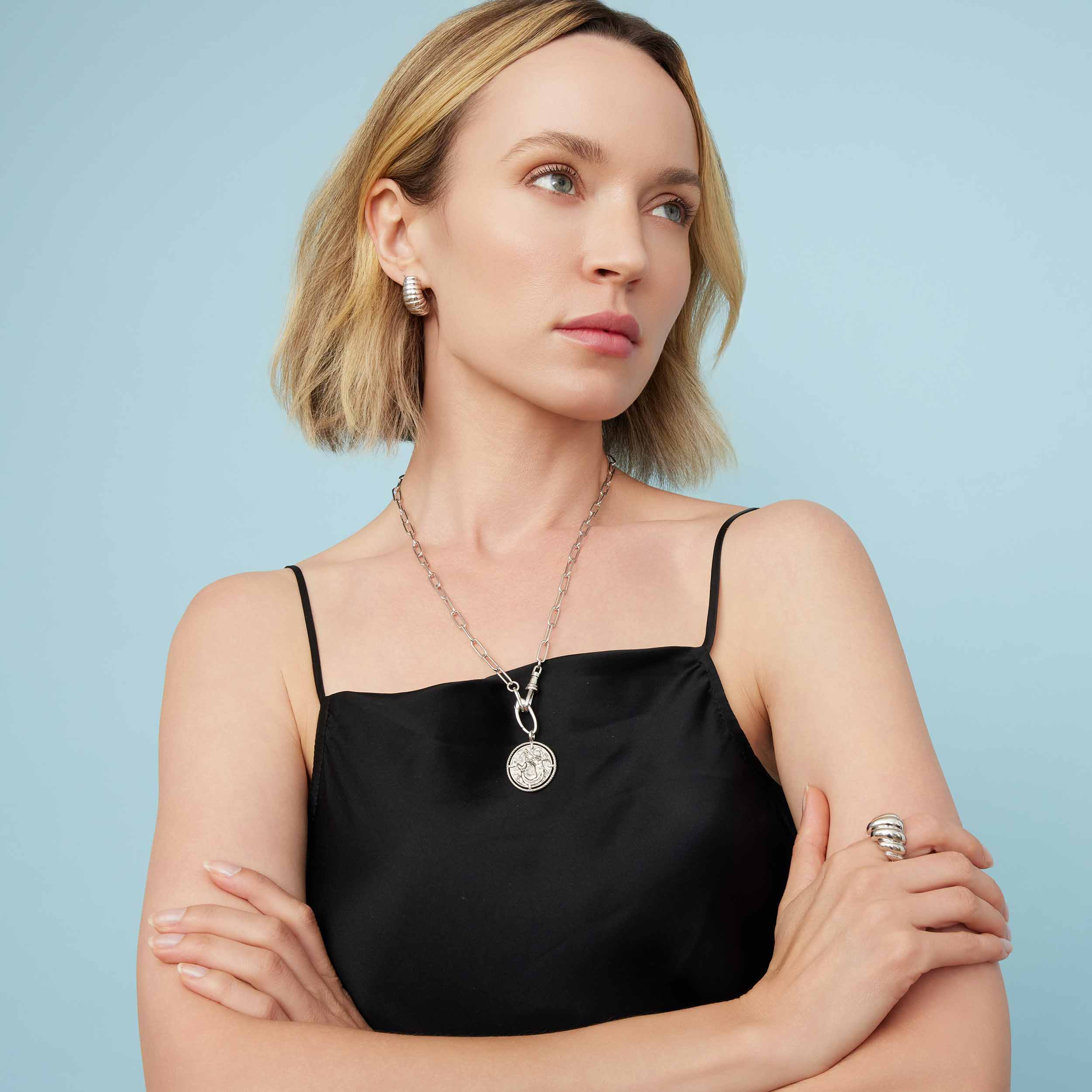 Lady Finger Drop Earrings