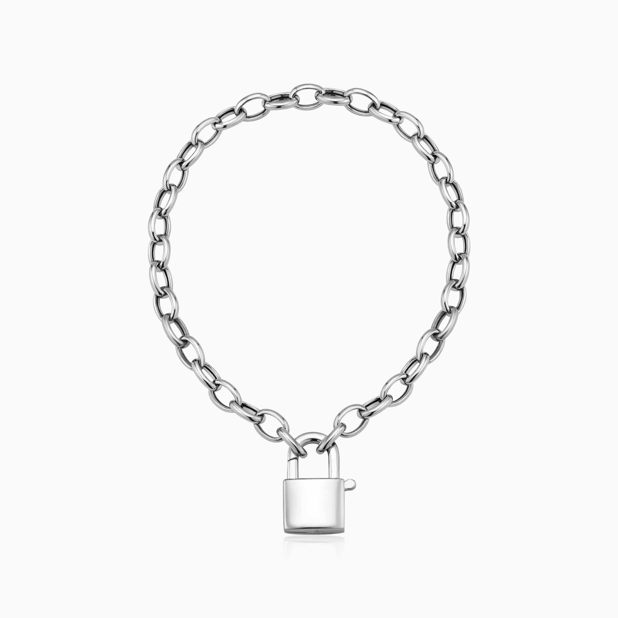 Lock it Up Connector Clasp Bracelet
