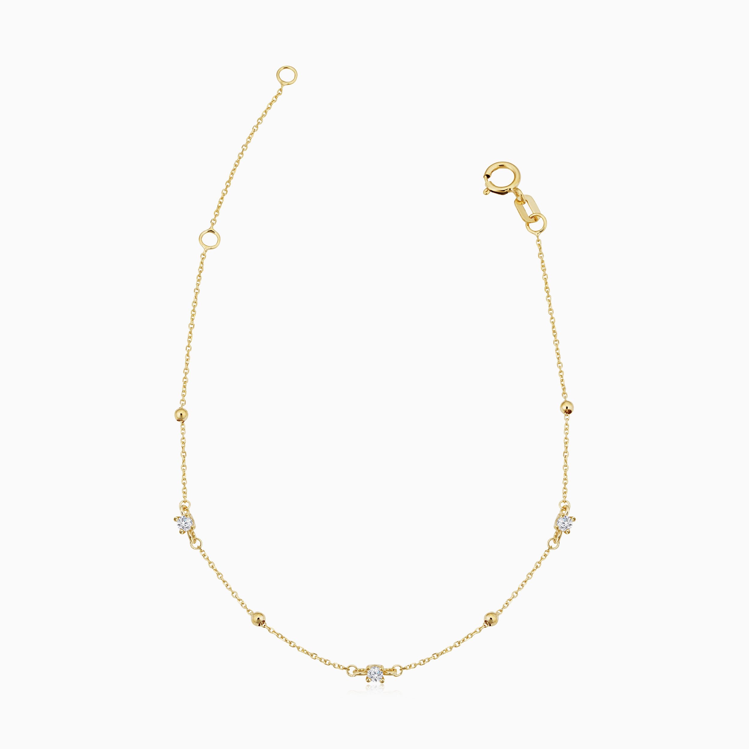 #color_Yellow Gold, White Topaz