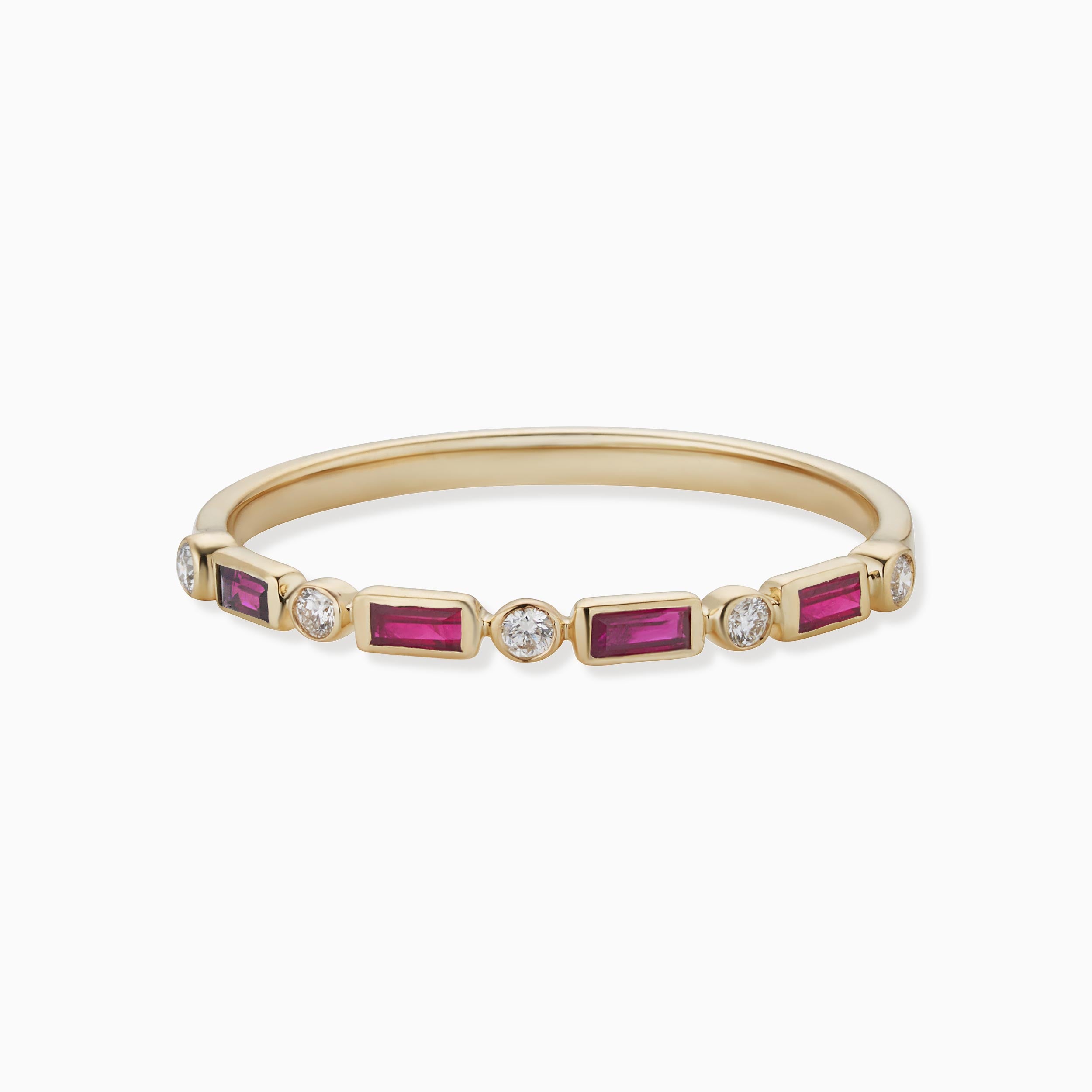 #color_Yellow Gold, Ruby, Natural Diamonds