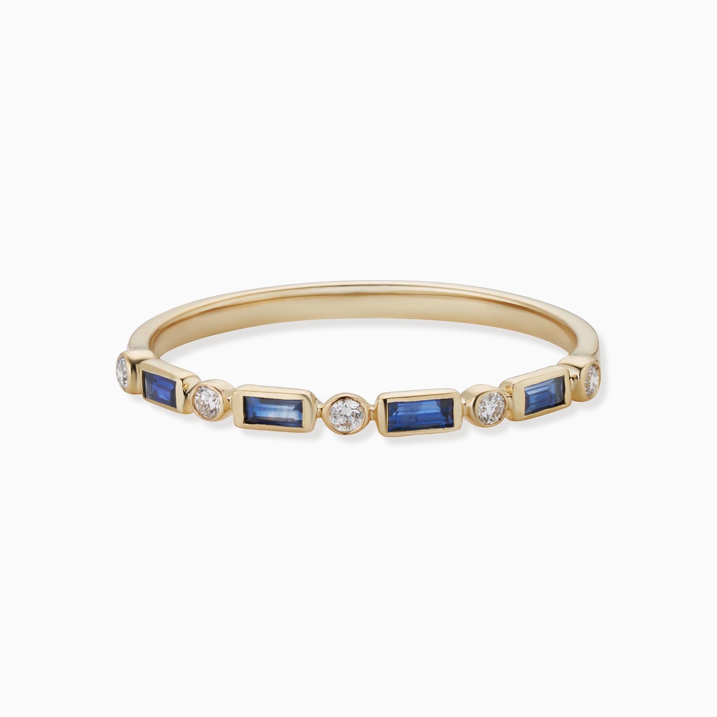 #color_Yellow Gold, Sapphire, Natural Diamonds