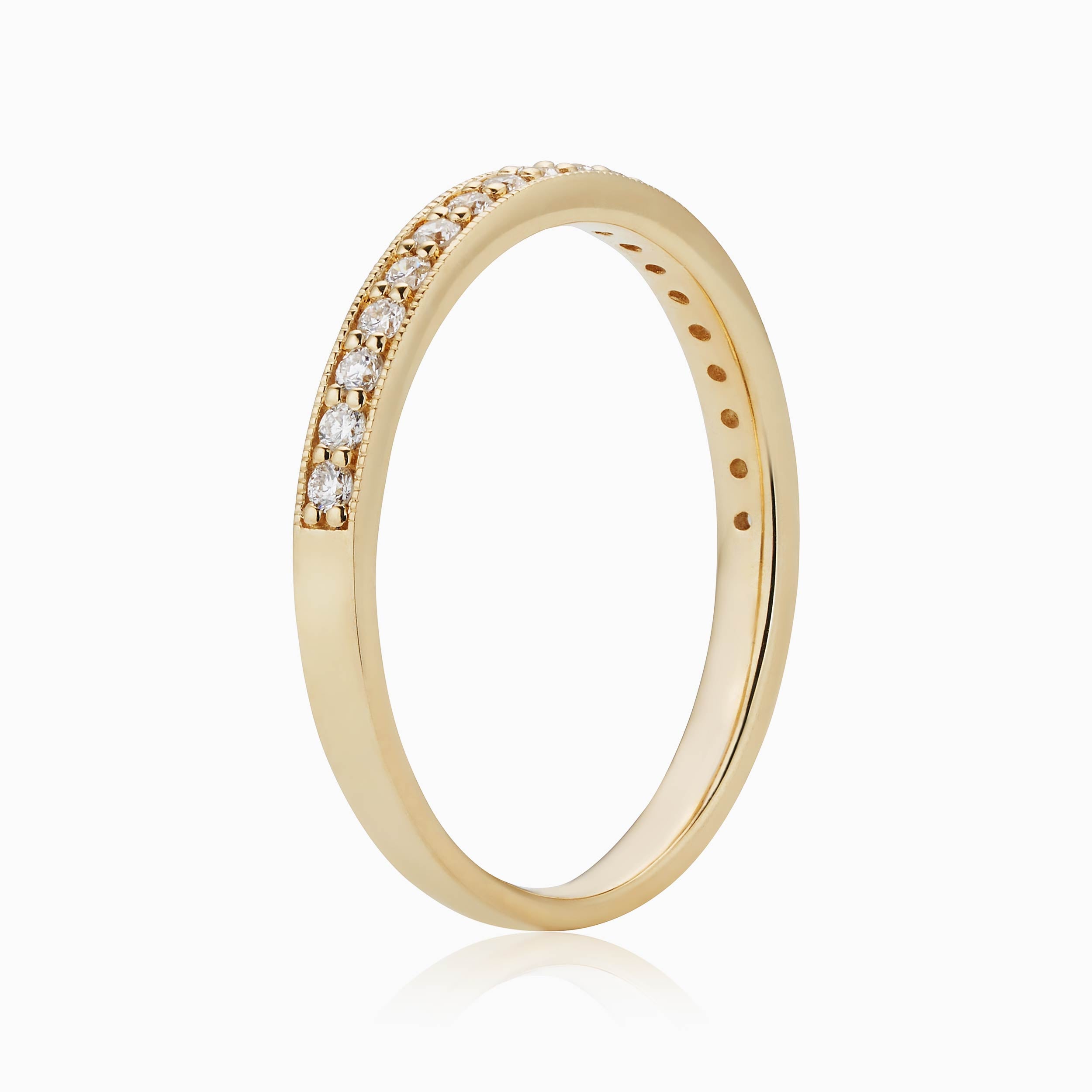 #color_Yellow Gold, Natural Diamonds
