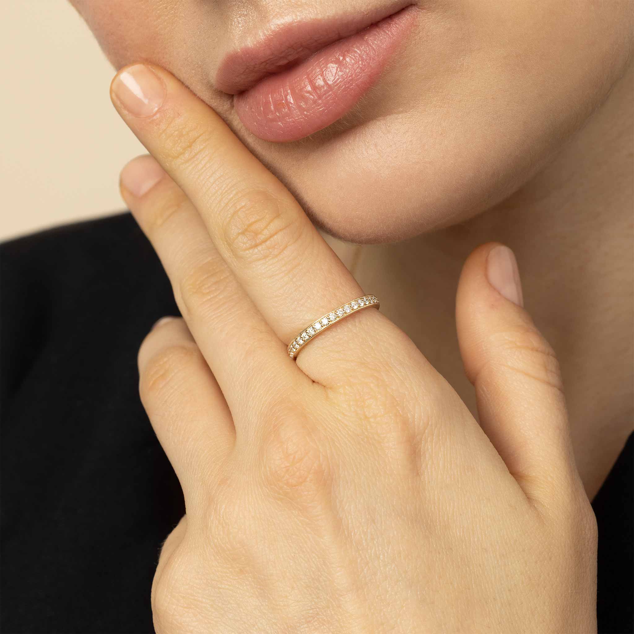 #color_White Gold, Natural Diamonds