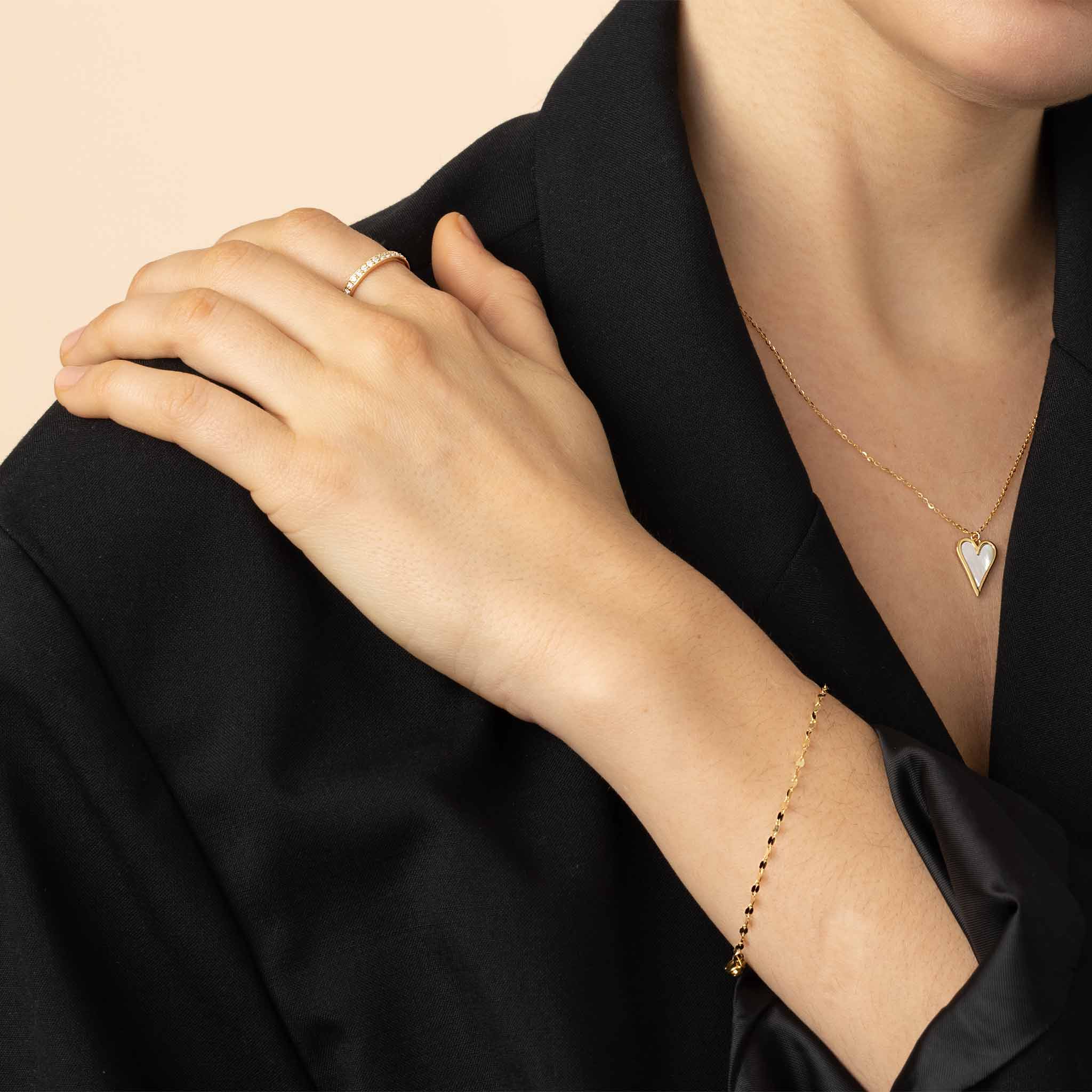 #color_White Gold, Natural Diamonds