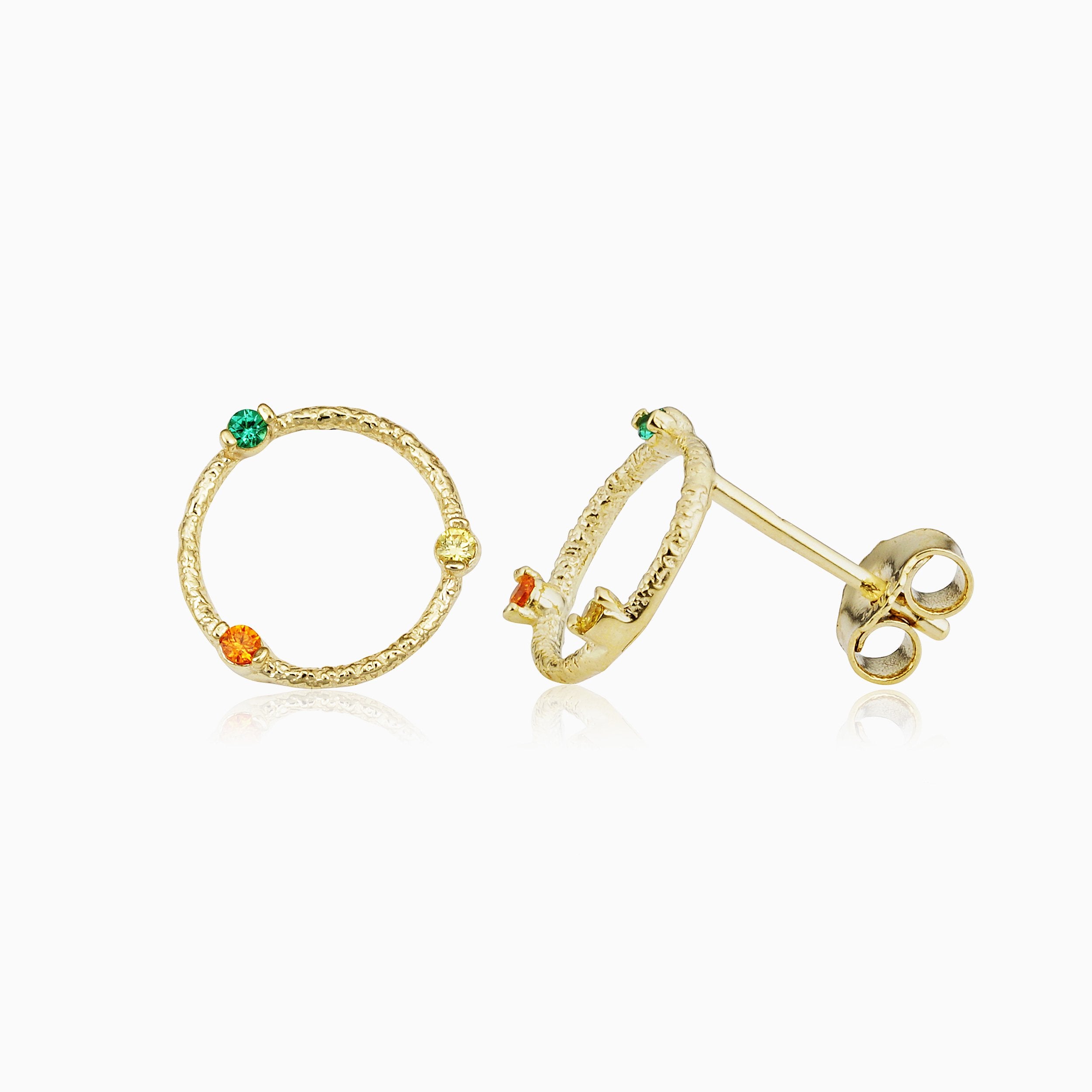 #color_Yellow Gold, Multistone