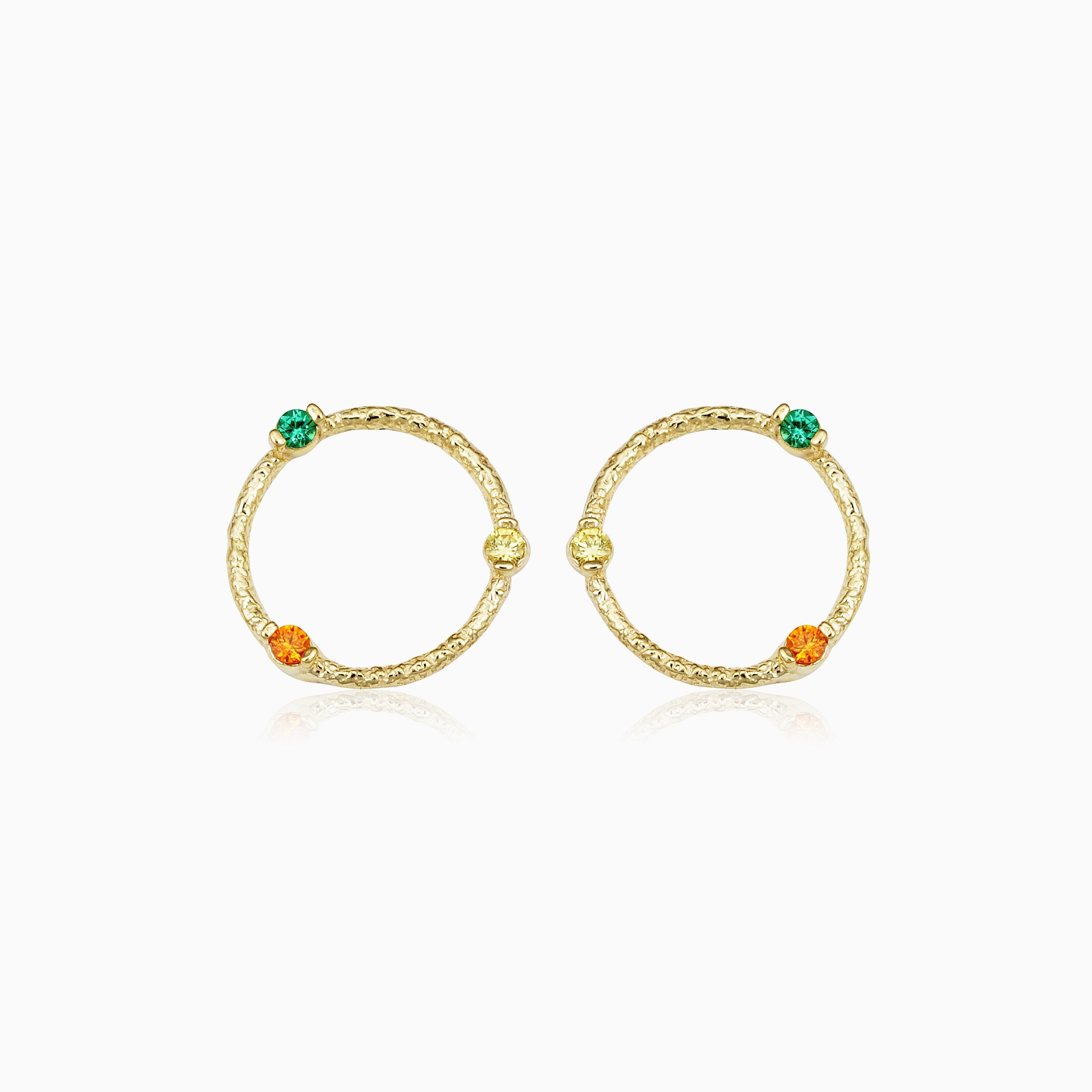 #color_Yellow Gold, Multistone