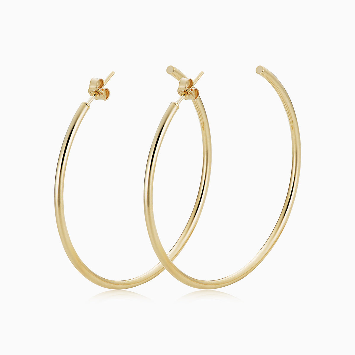 Oradina Women's 14K Yellow Gold Silicone Hold Me Tight Earring Backs - Yellow Gold One-Size