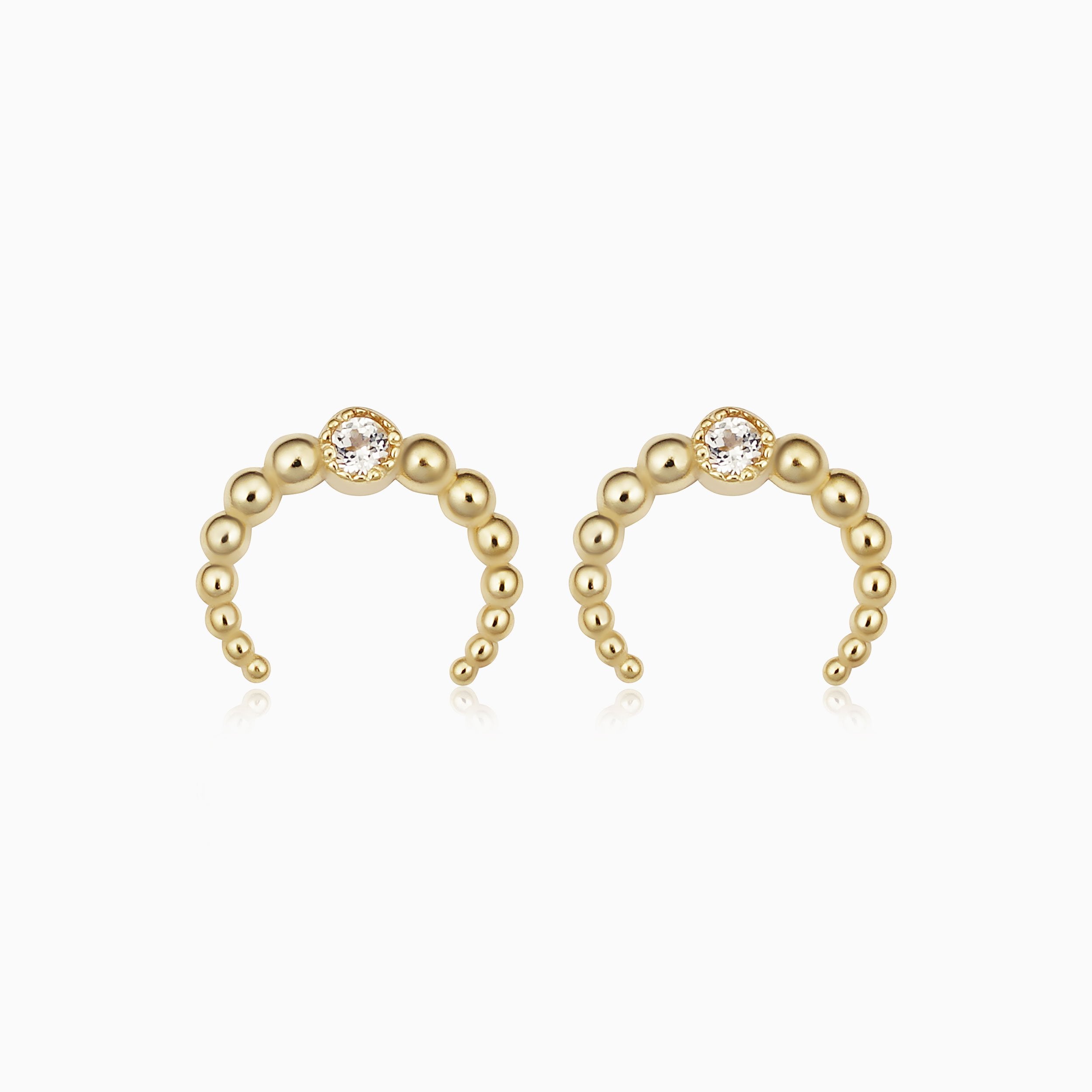 #color_Yellow Gold, White Topaz