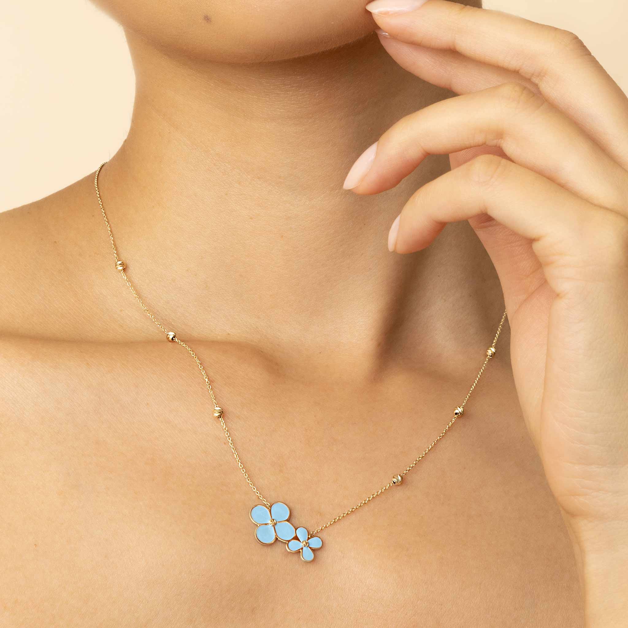 #color_Yellow Gold, Powder Blue