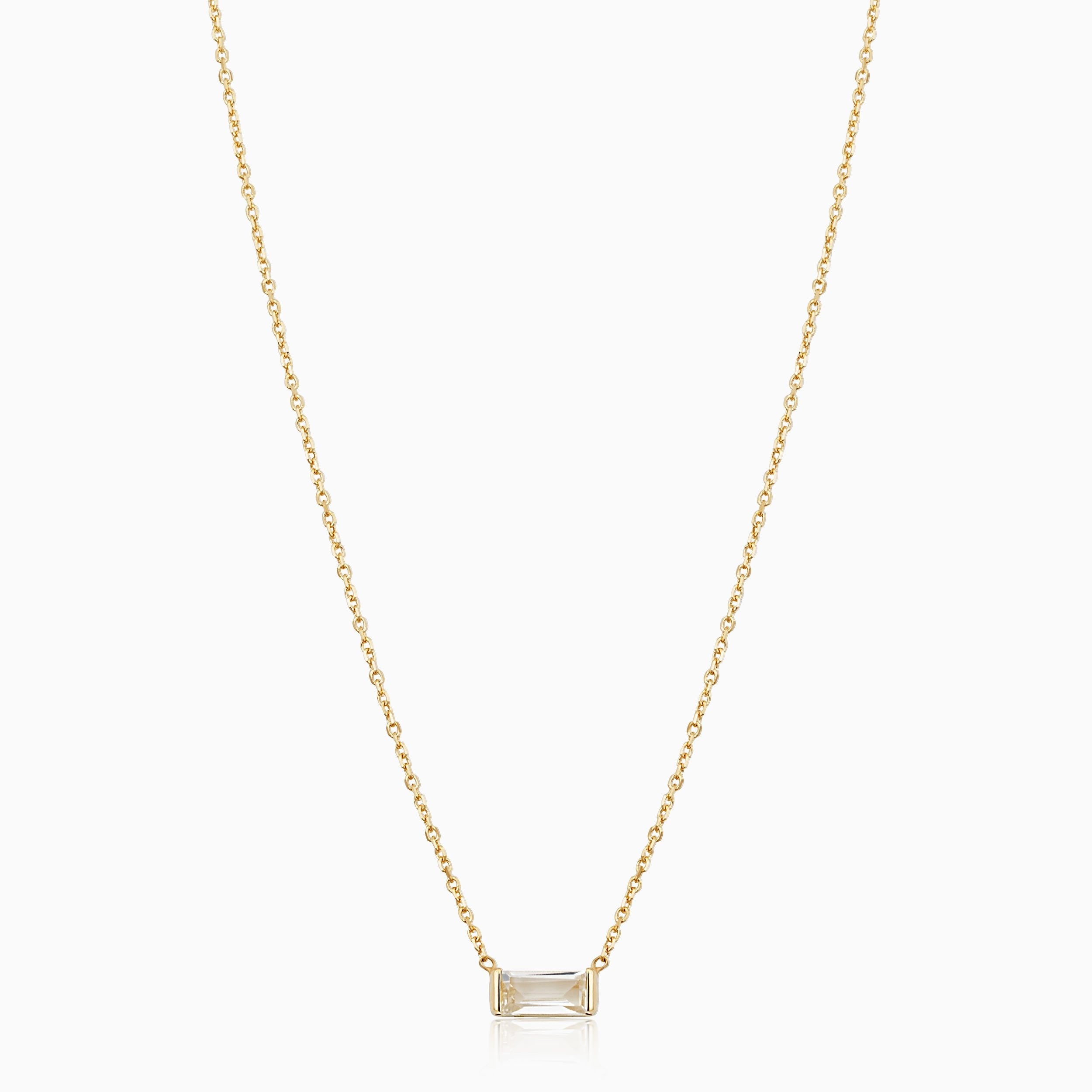 #color_Yellow Gold, White Topaz