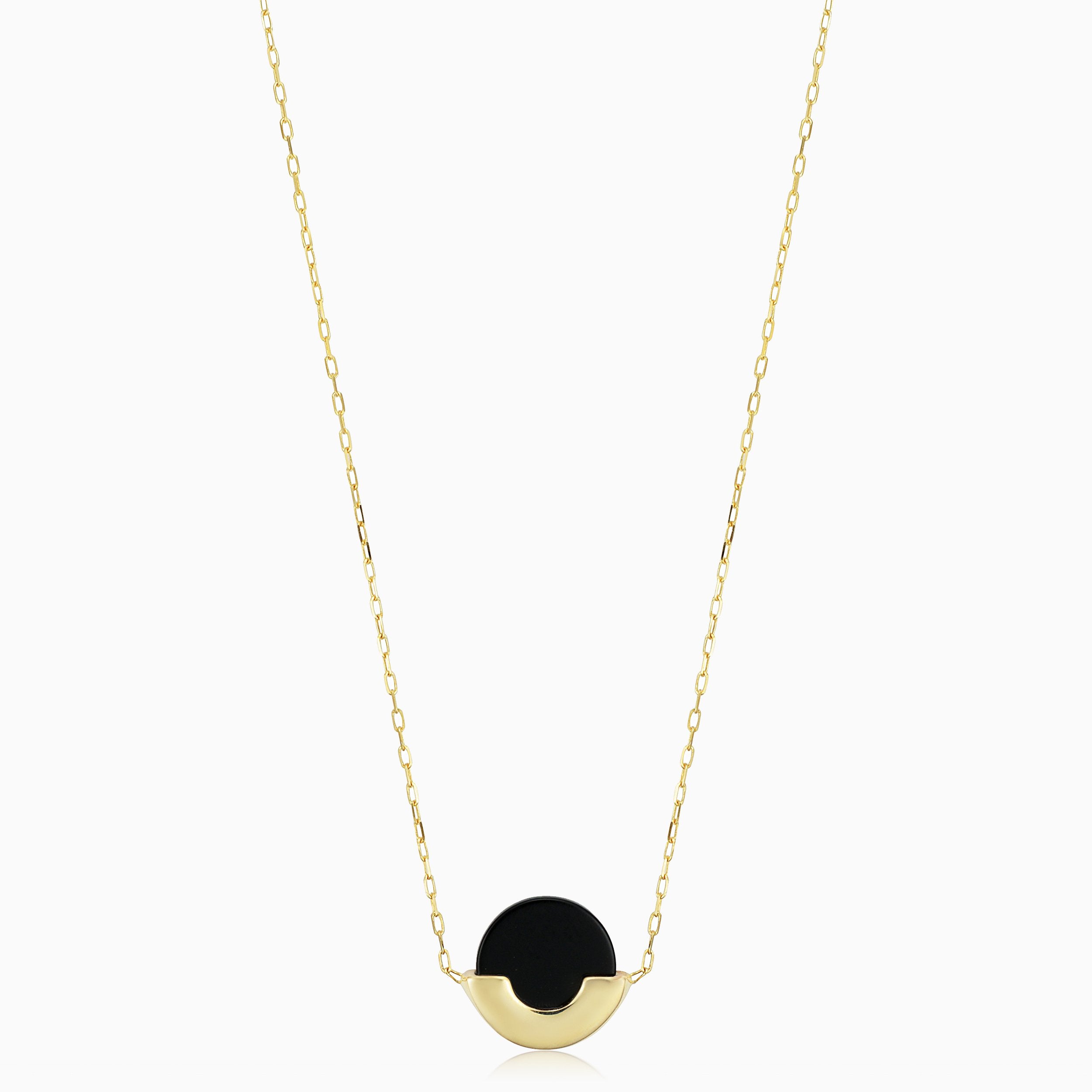 #color_Yellow Gold, Black Onyx