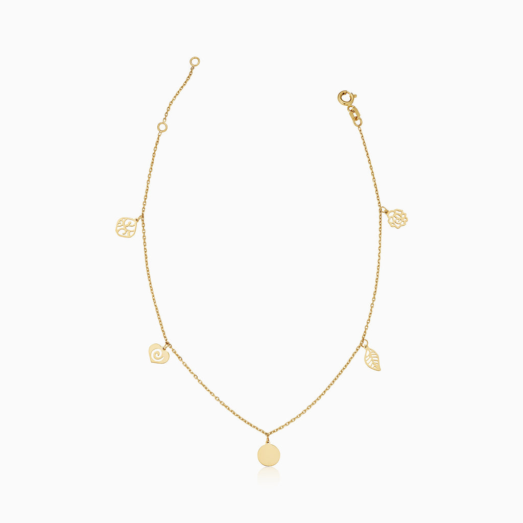 Riviera Charm Anklet