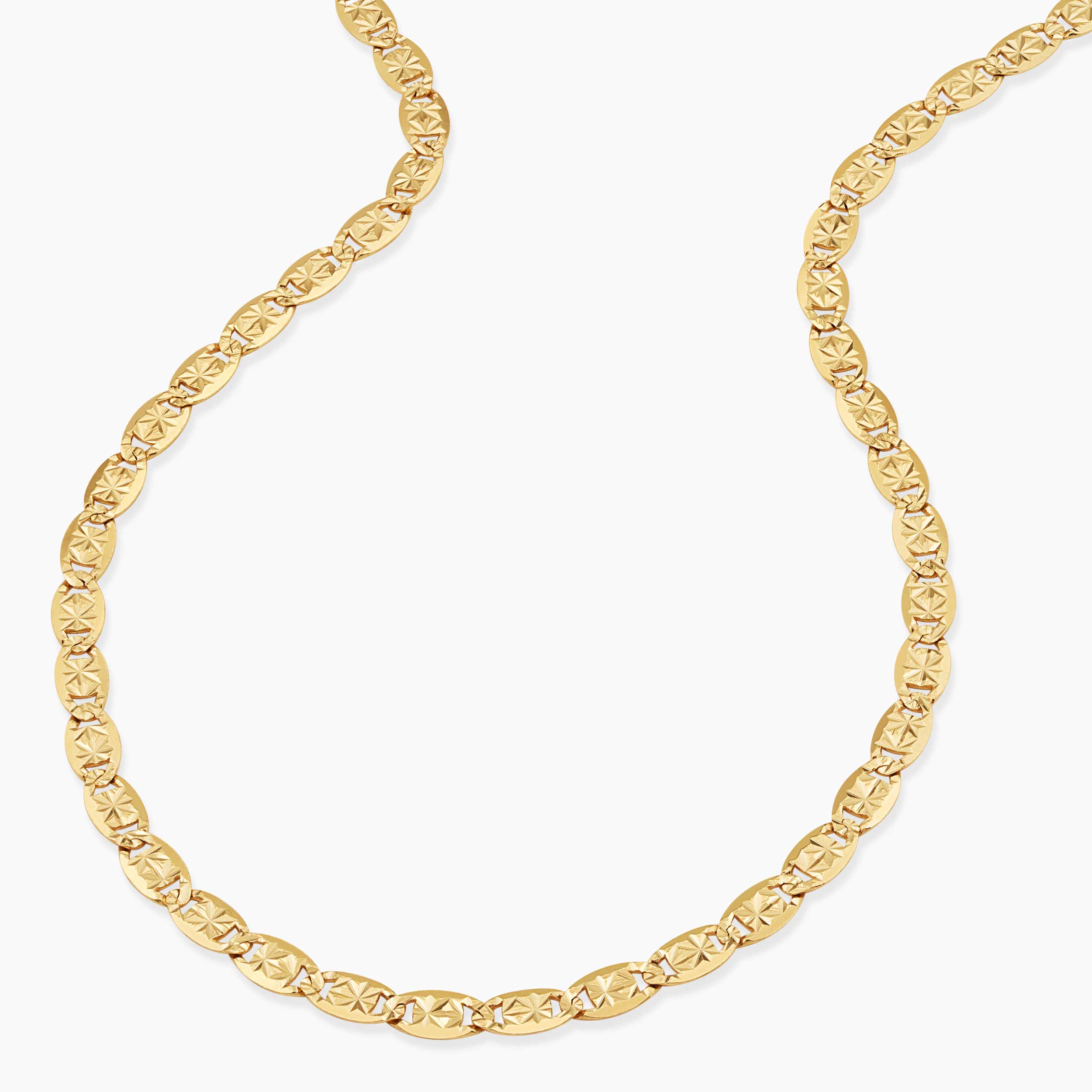 Very Valentino Star Bold Link Necklace