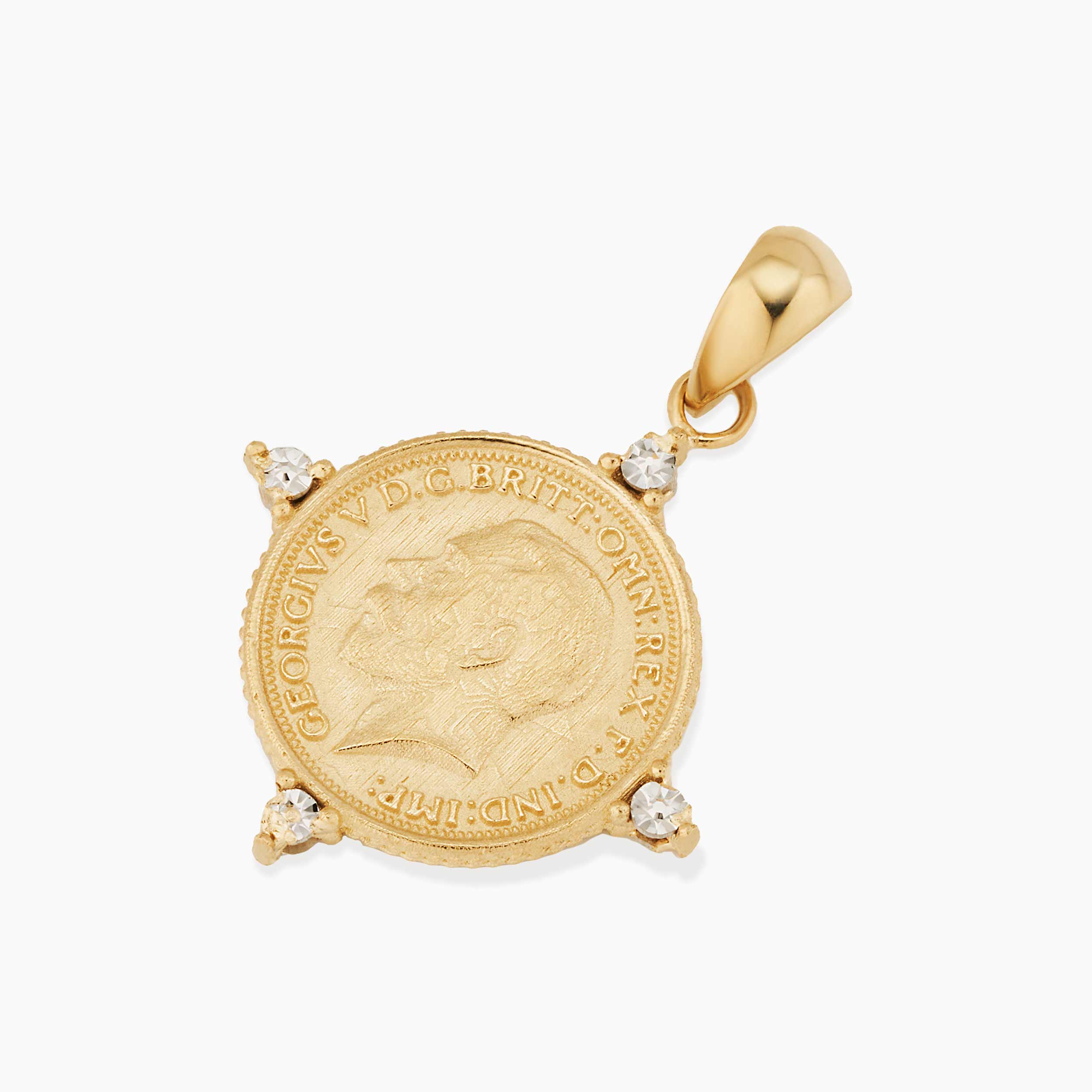 Legacy Coin Pendant Charm