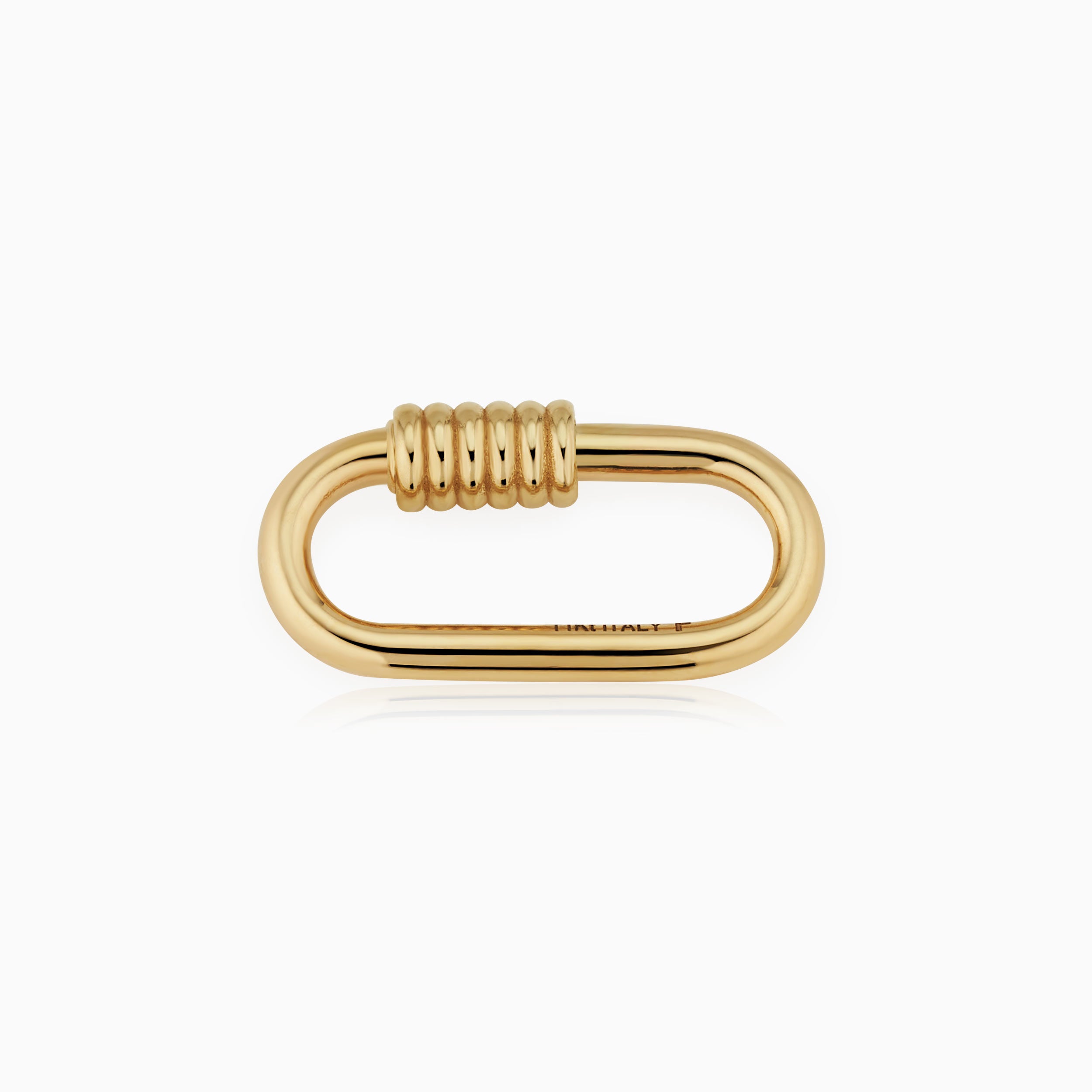 Connect Me Coil Oval Clasp