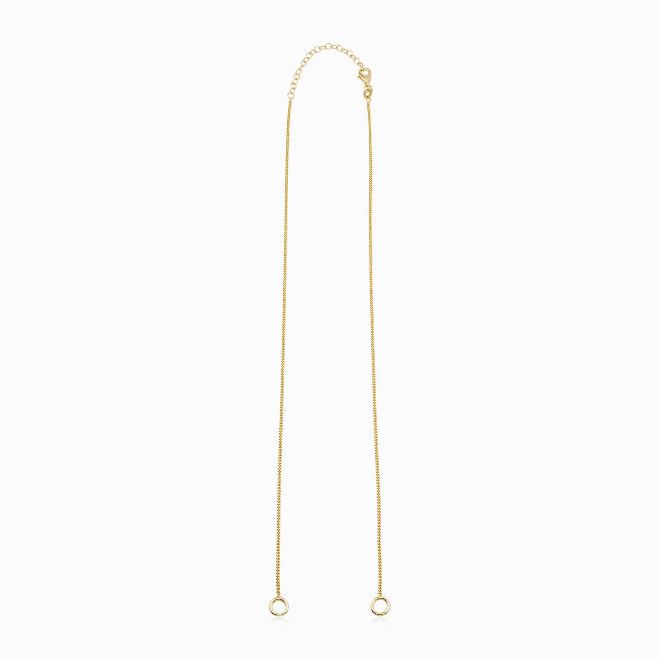 Estate Cuban Split Necklace
