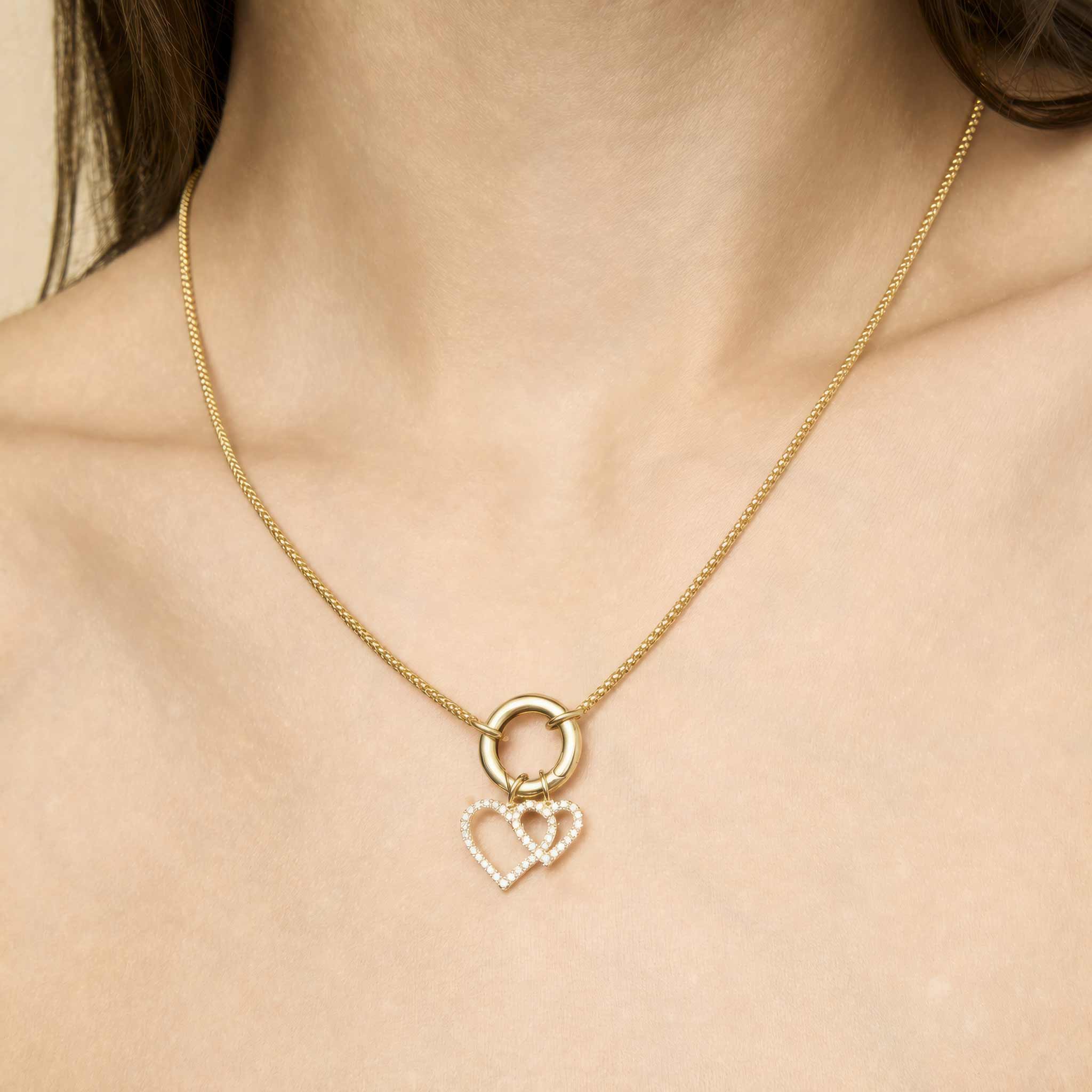 Estate Cuban Split Necklace