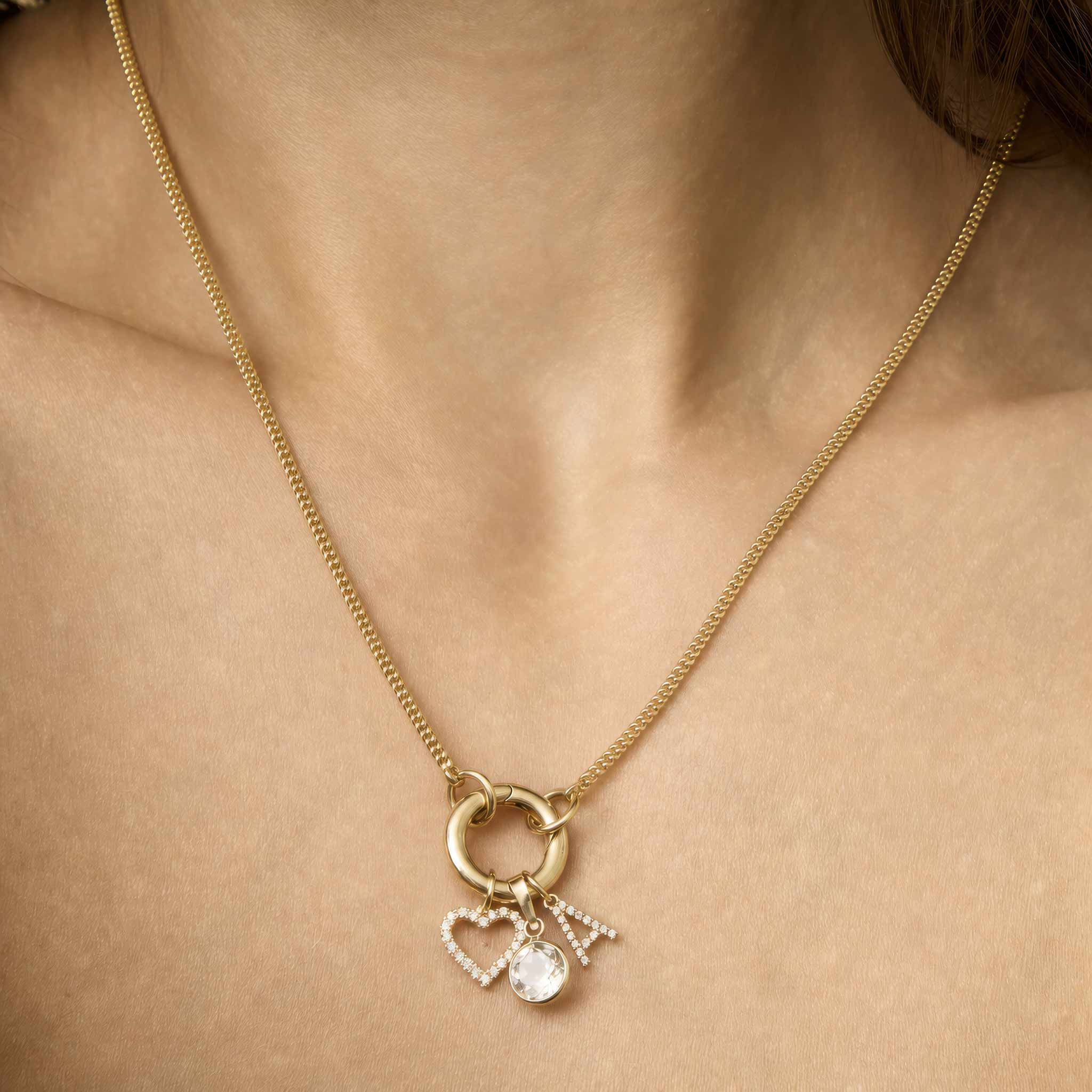 Estate Cuban Split Necklace