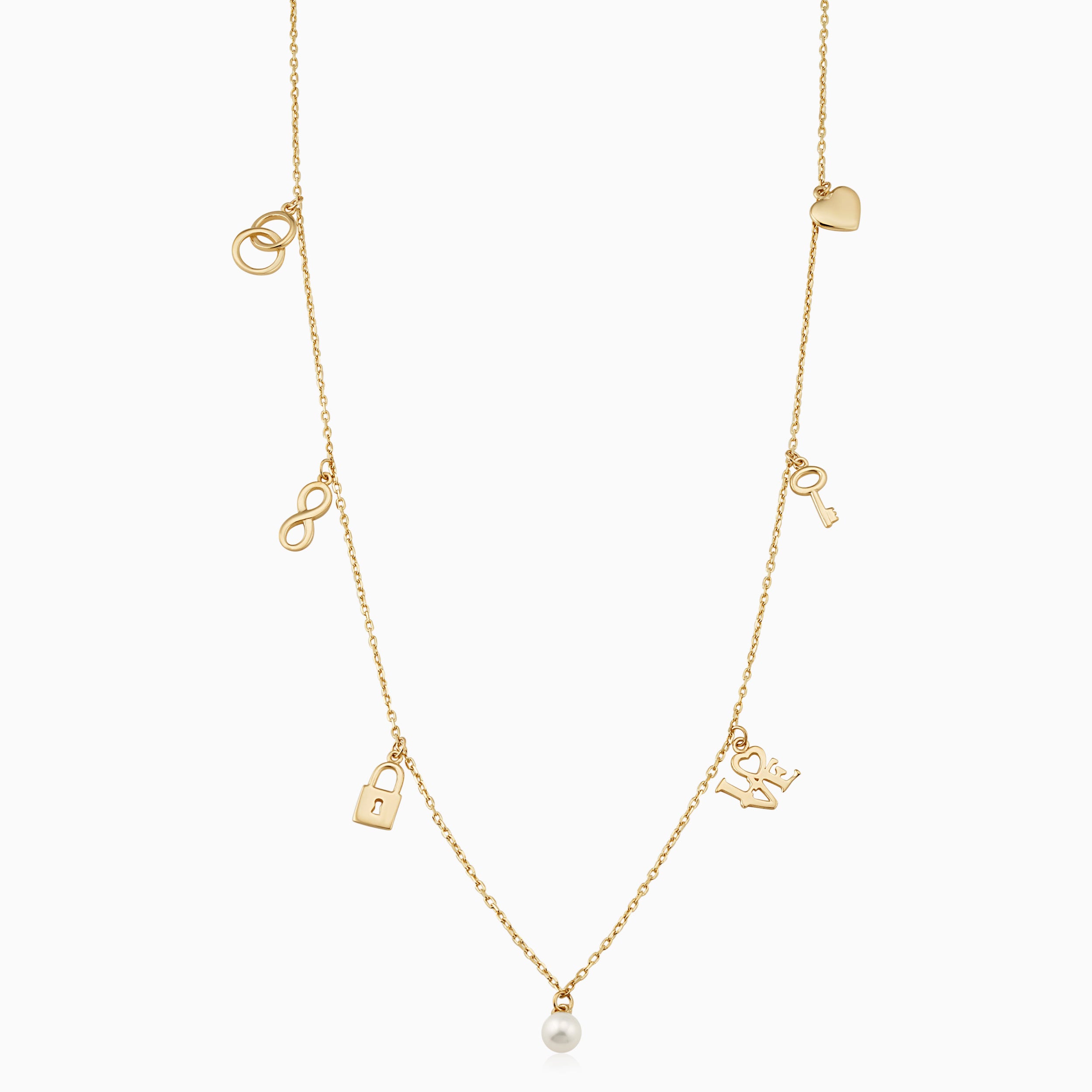 Forever Yours Charm Necklace