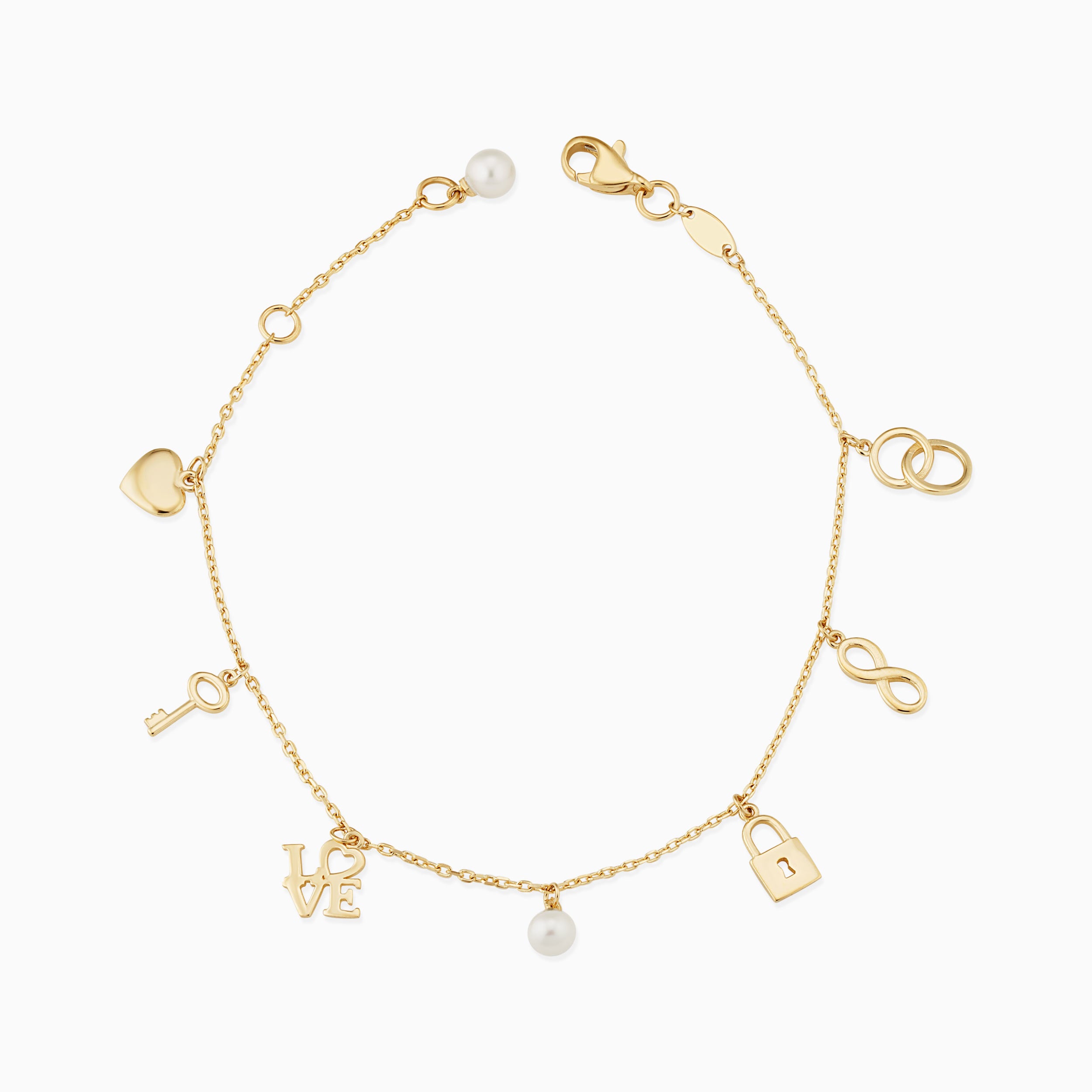 Forever Yours Charm Bracelet