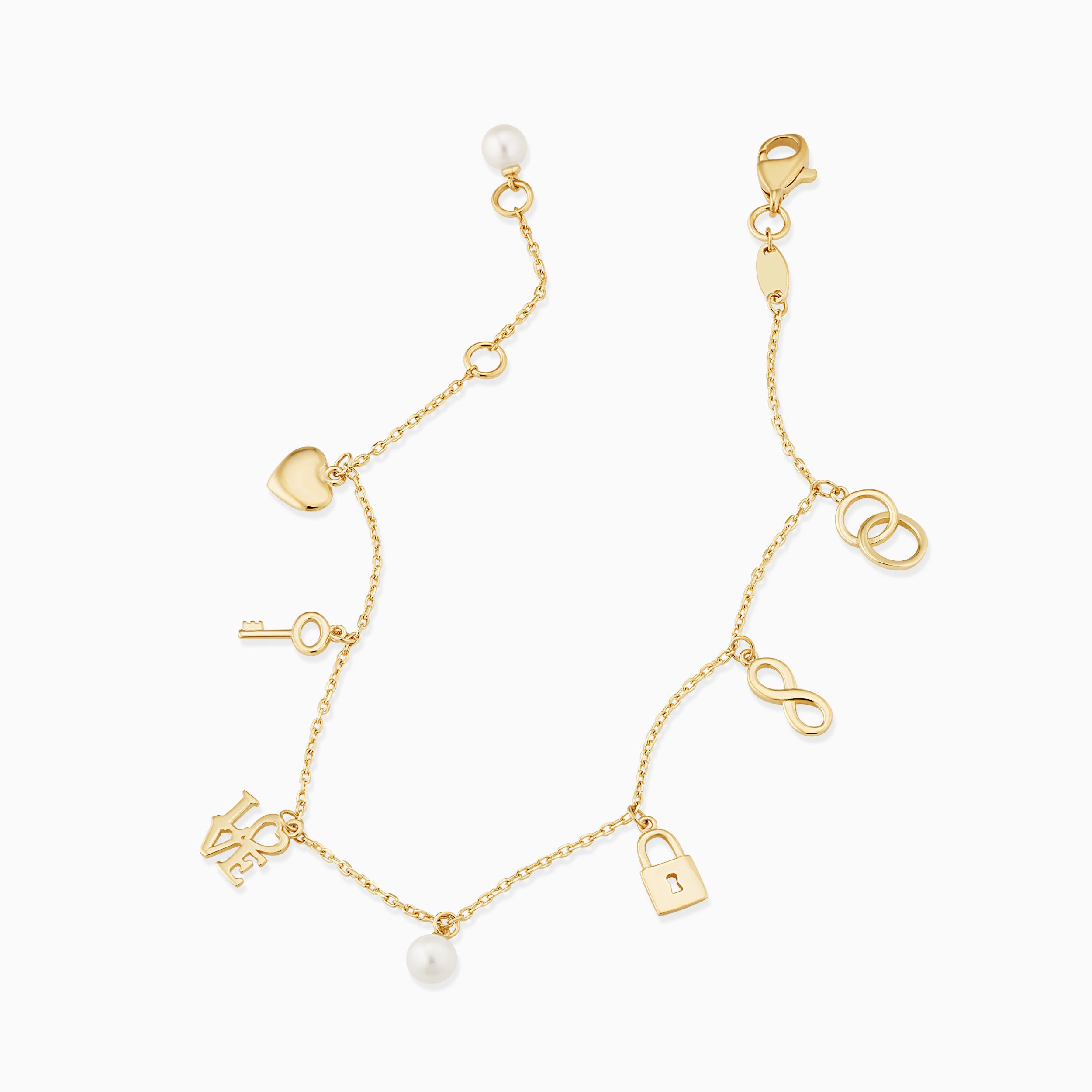 Forever Yours Charm Bracelet