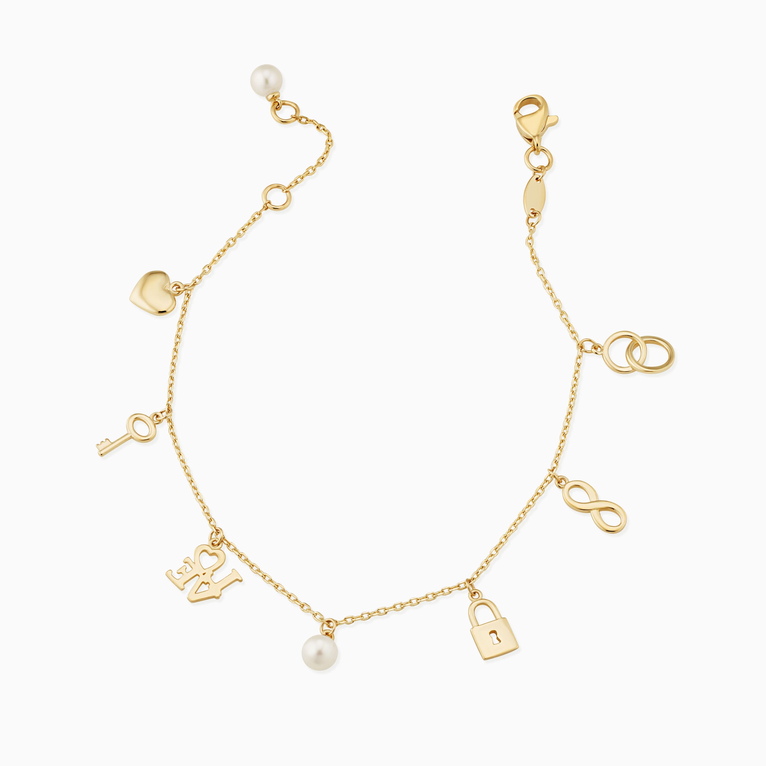 Forever Yours Charm Bracelet