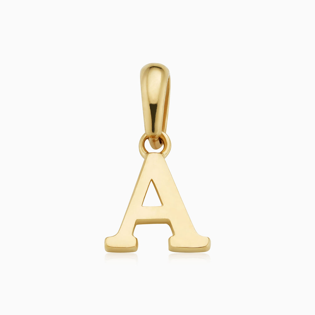 My Letter Initial Pendant Charm